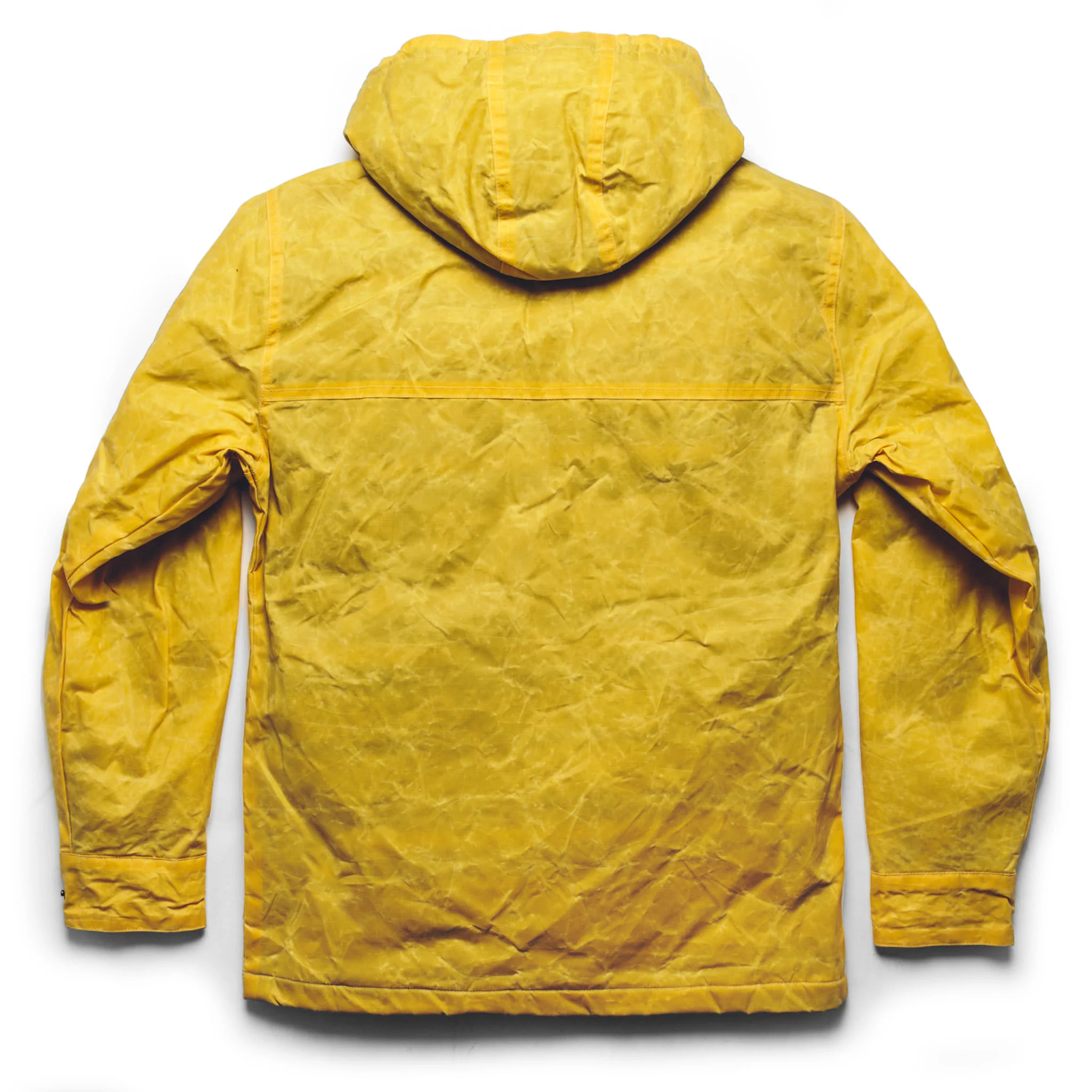 The Winslow Parka in Mustard Waxed Canvas - Image 12