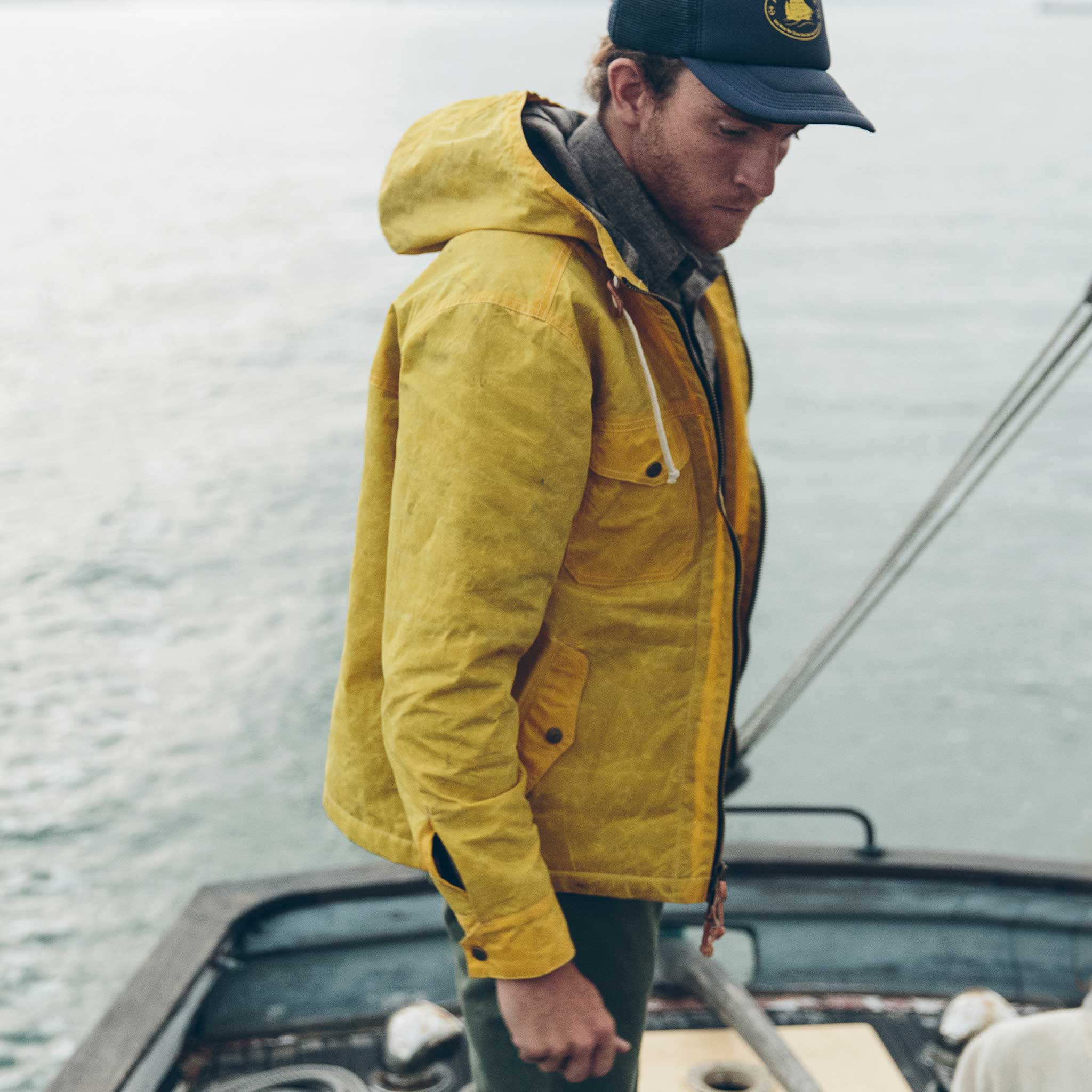 The Winslow Parka in Mustard - Image 4