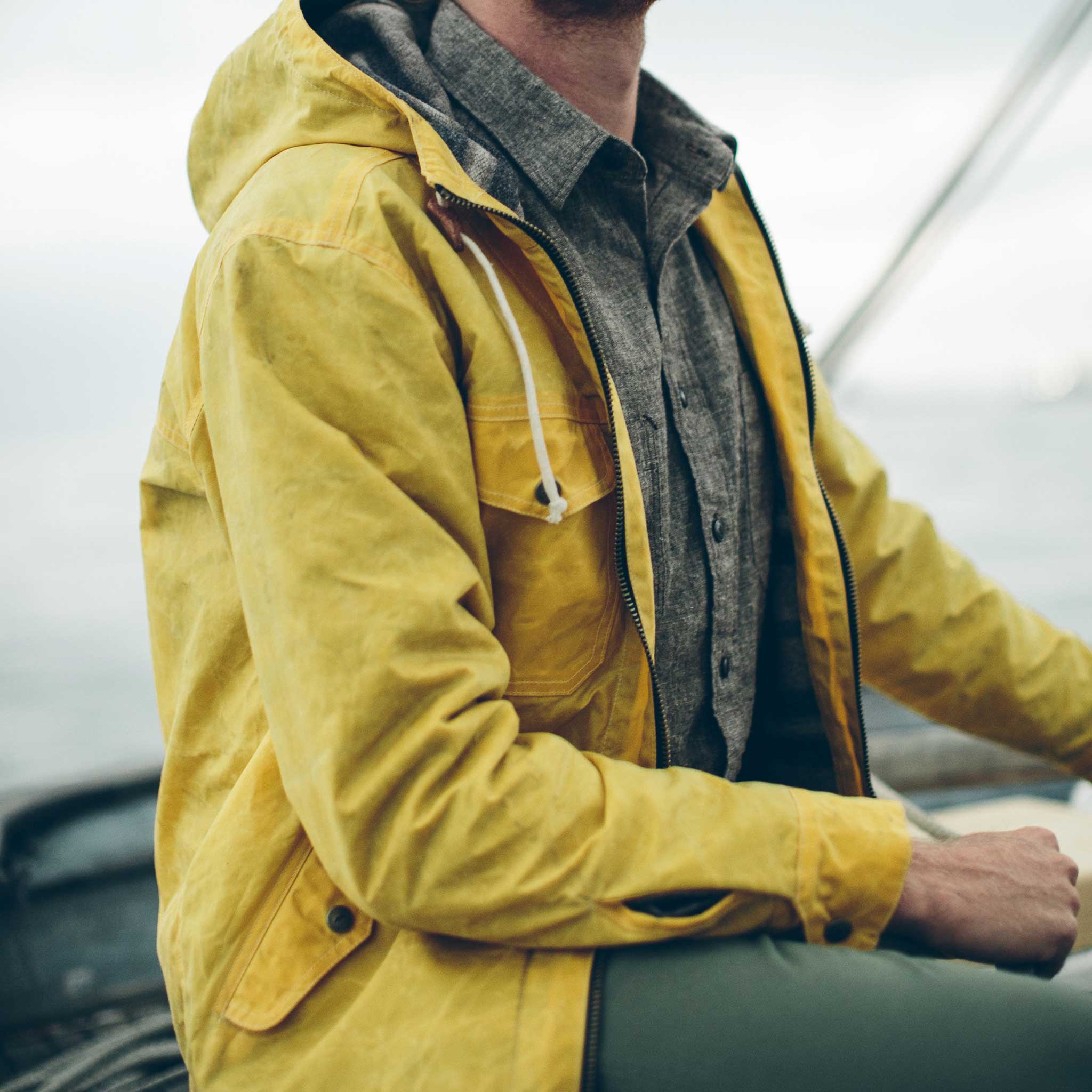 The Winslow Parka in Mustard - Image 7