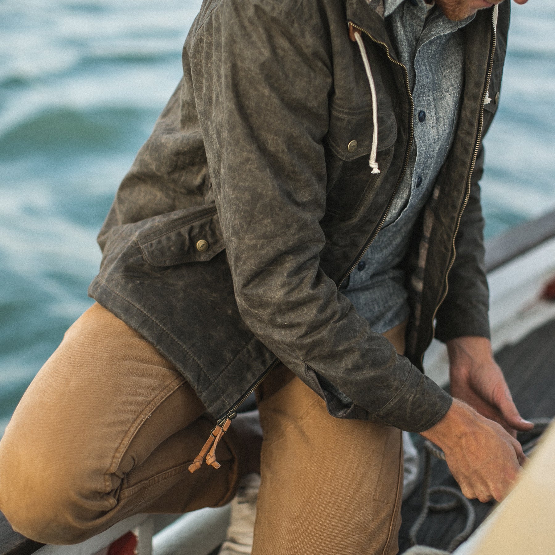 The Winslow Parka in Olive - Image 3