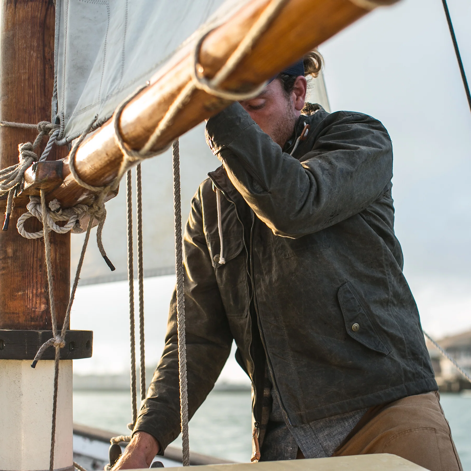 The Winslow Parka in Olive - Image 7