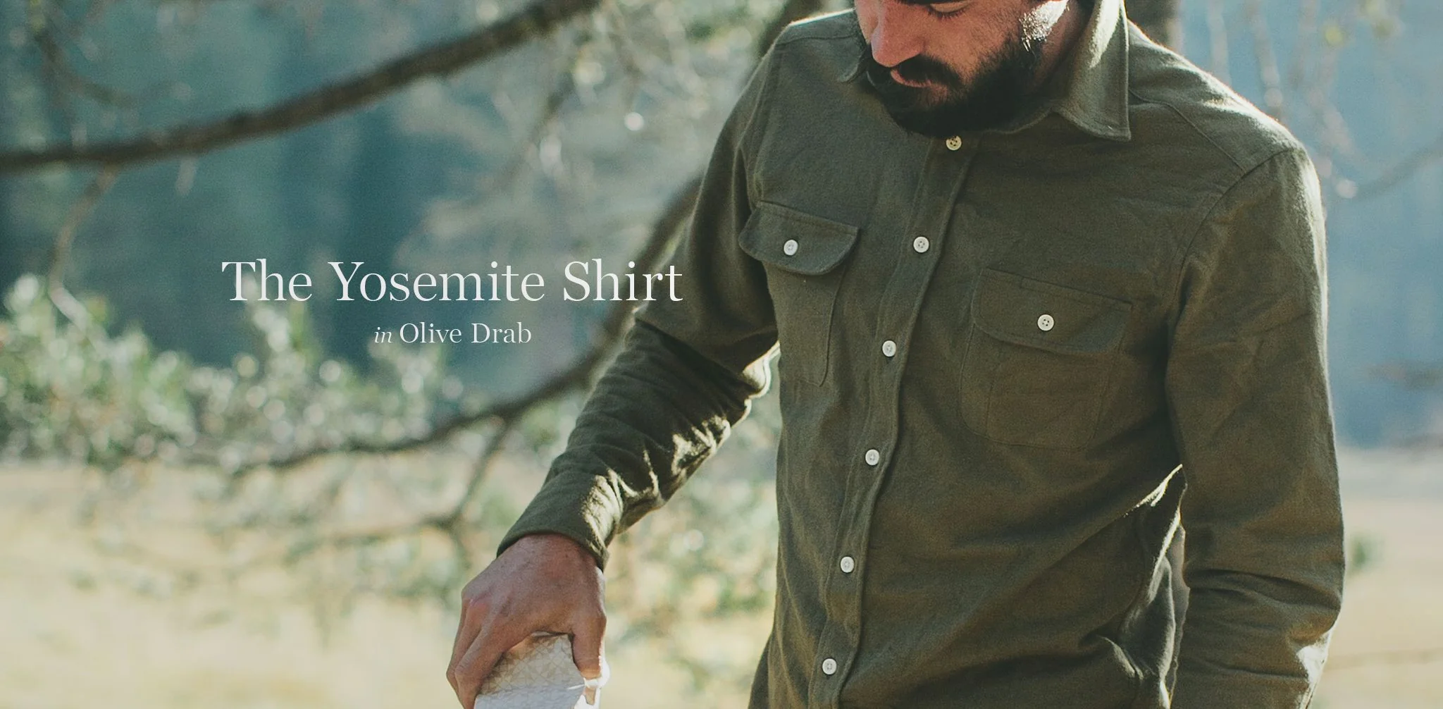 The Yosemite Shirt in Olive Drab - Image 11