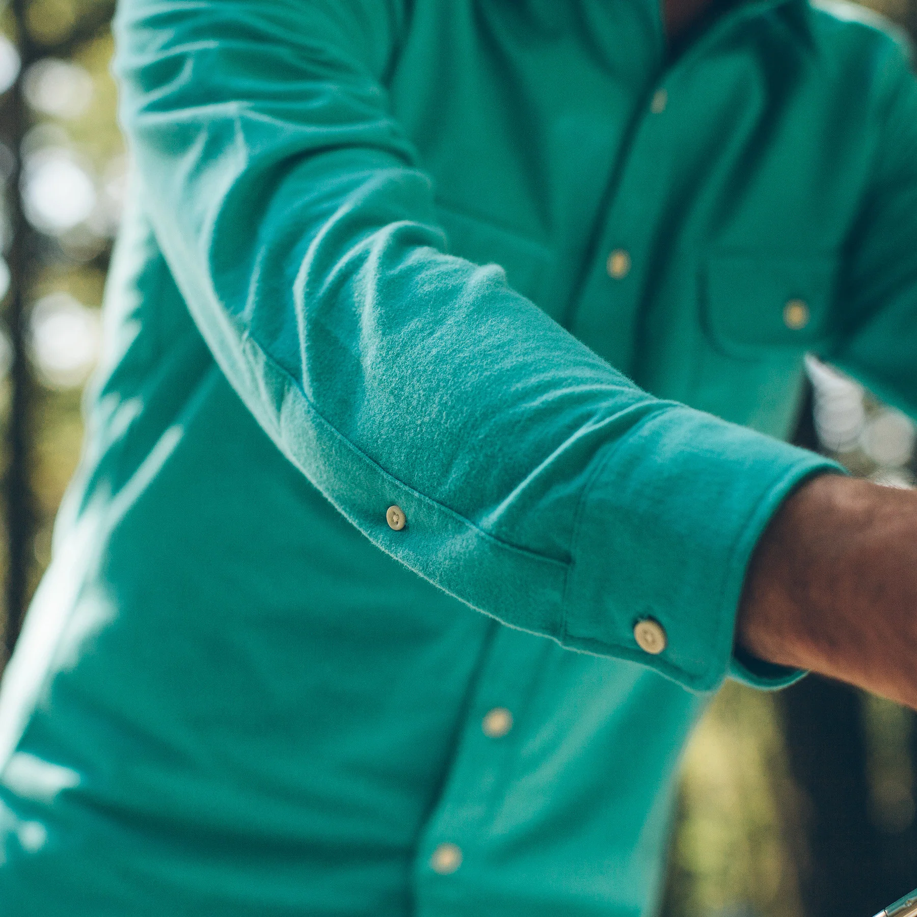 The Yosemite Shirt in Turquoise - Image 4