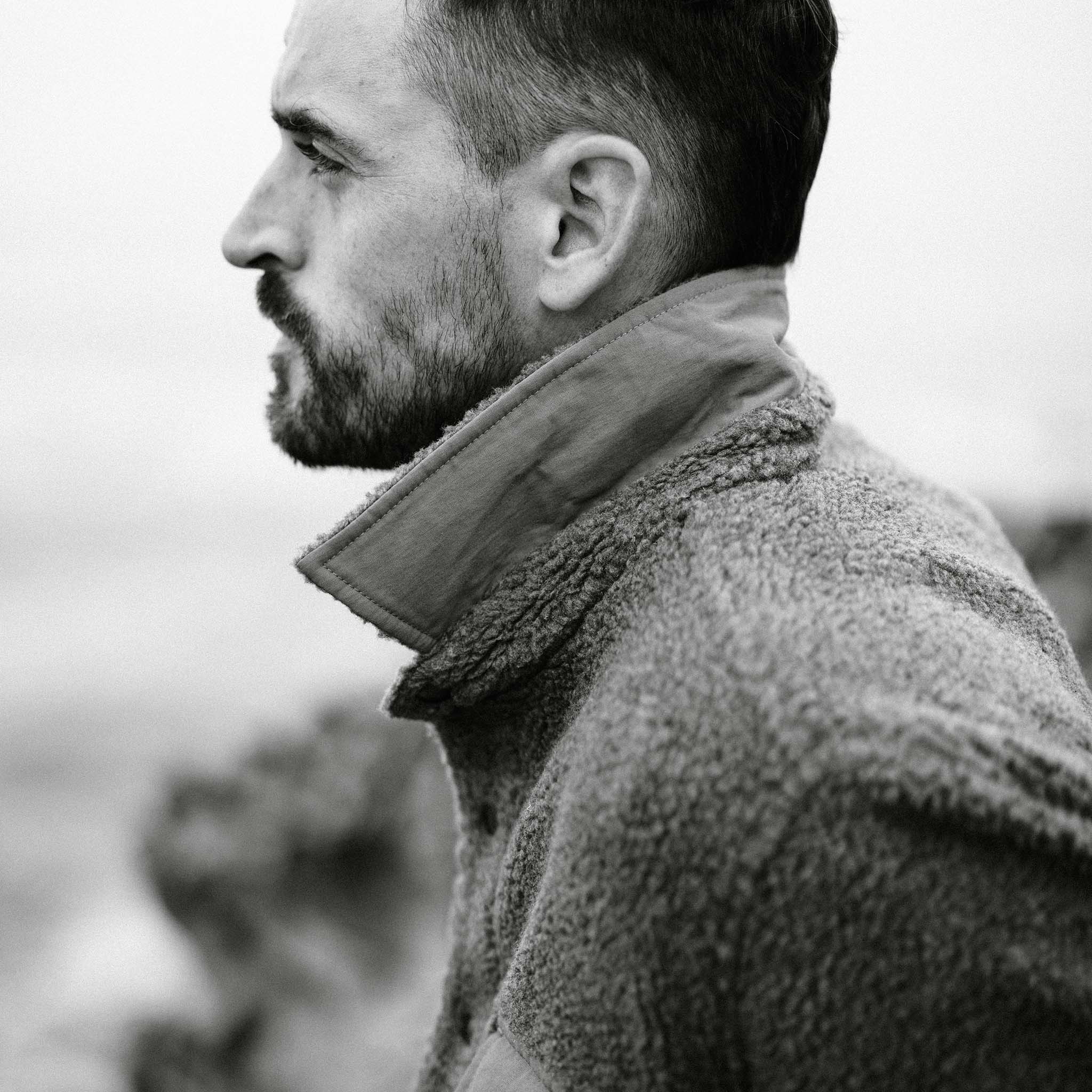 The Timberline Jacket in Greystone Fleece - Image 4
