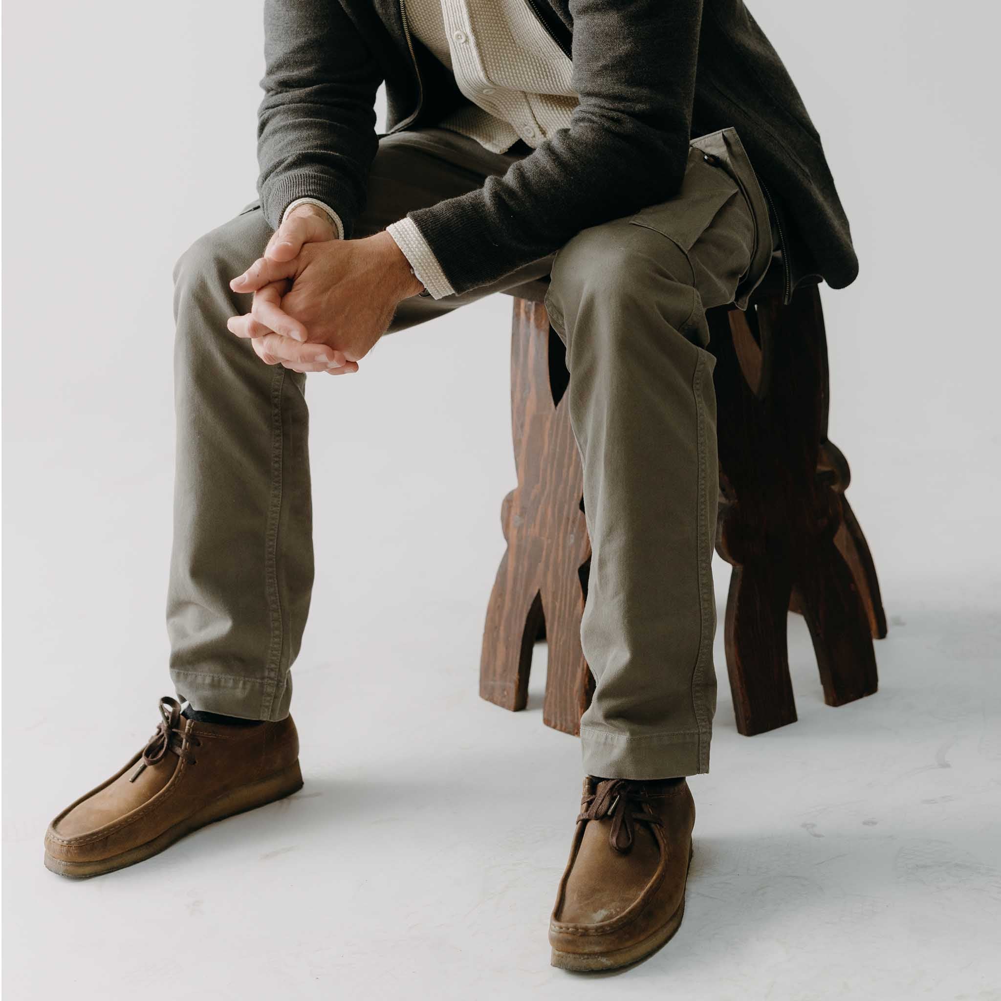 The Tommie Pant in Fatigue Olive - Image 4