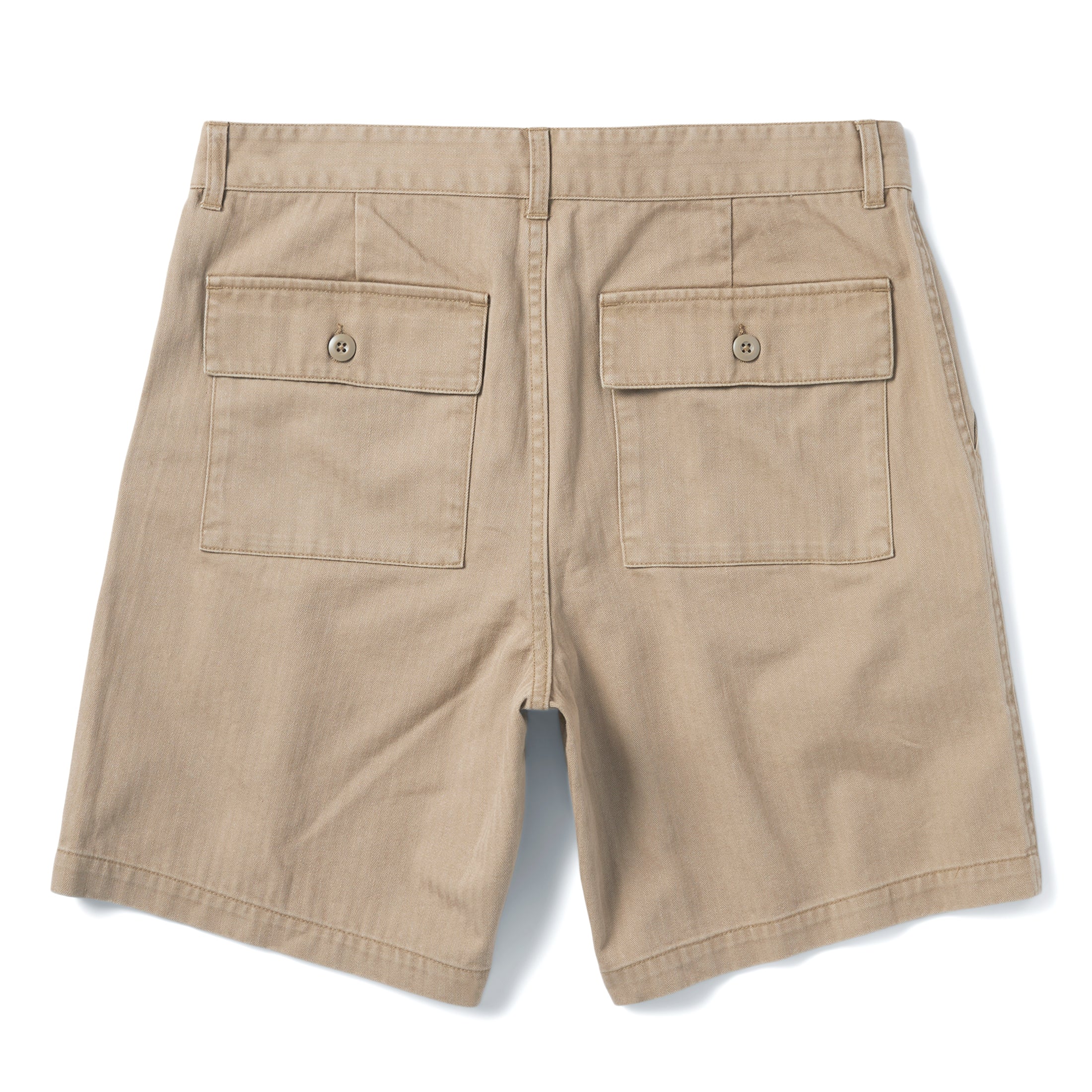 The Trail Short in Khaki Herringbone - Image 8