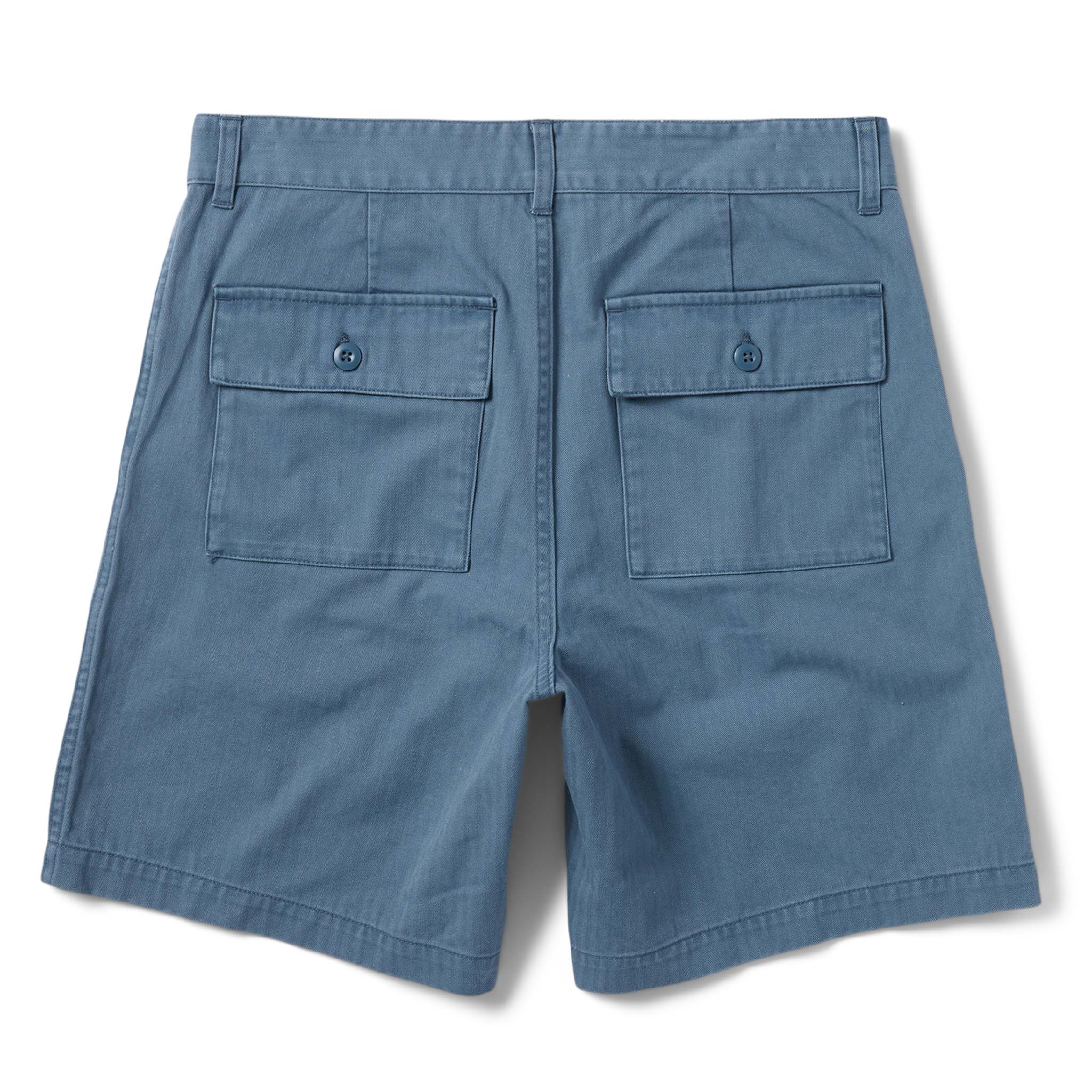 The Trail Short in Ocean Herringbone - Image 8