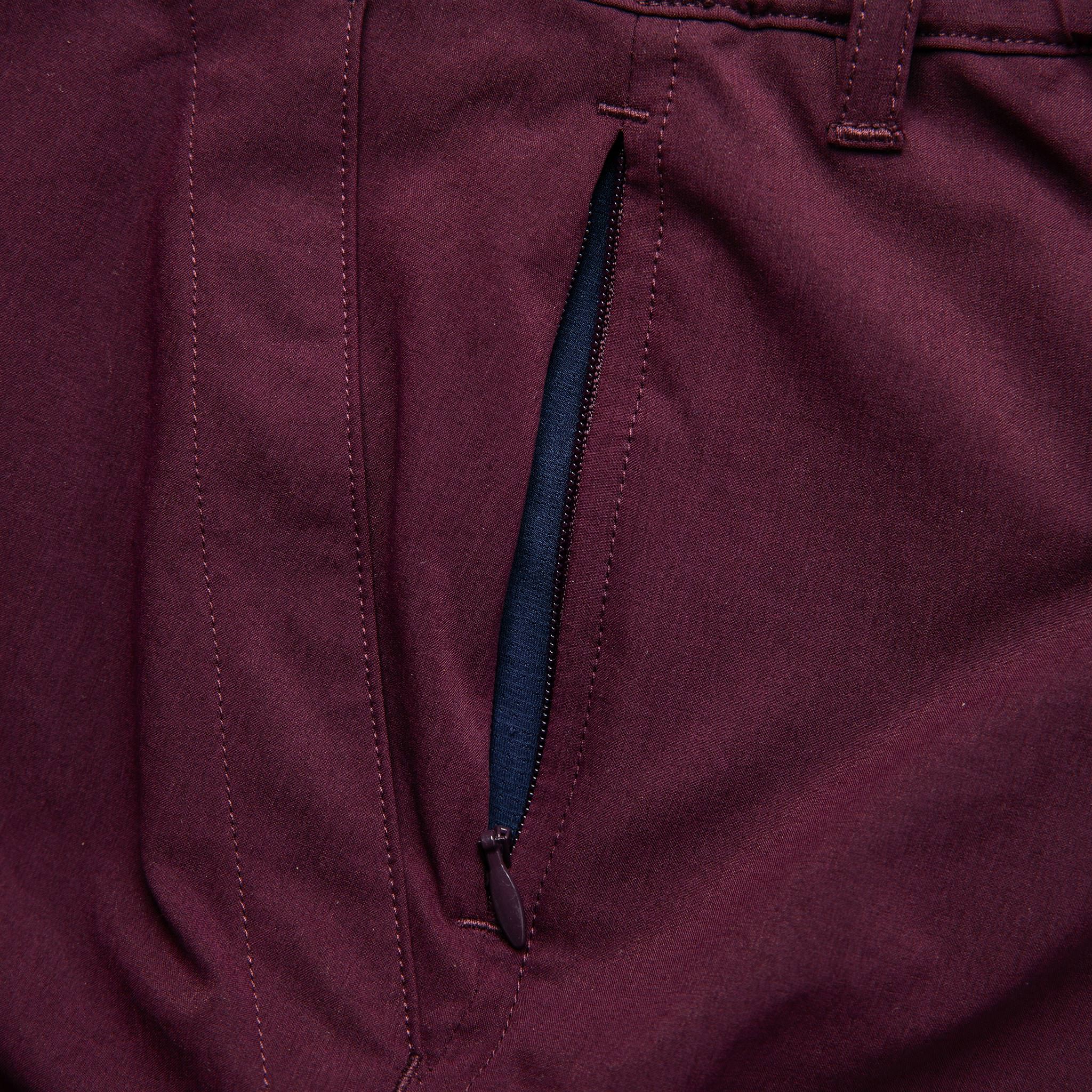 The Traverse Short in Wine - Image 7