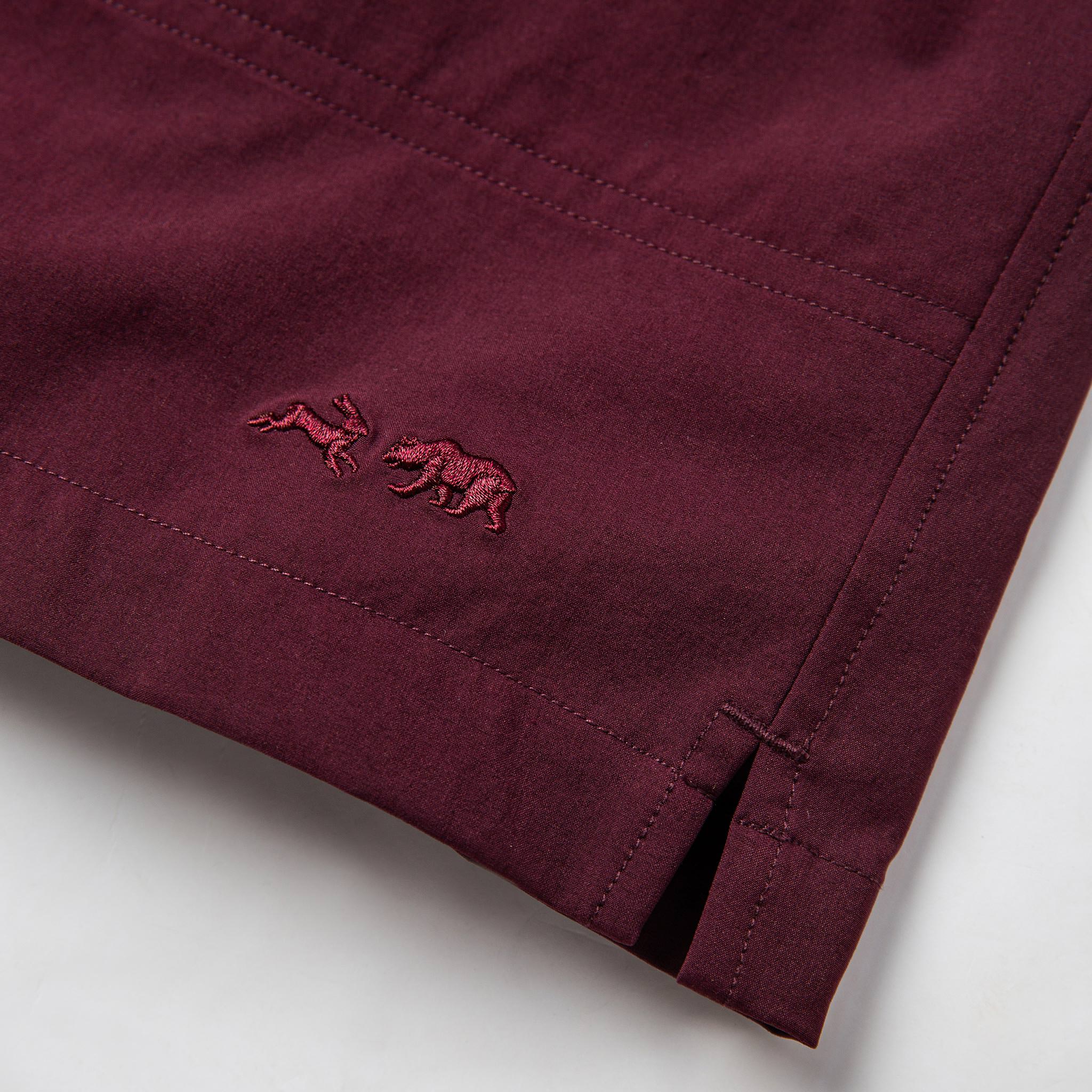 The Traverse Short in Wine - Image 8