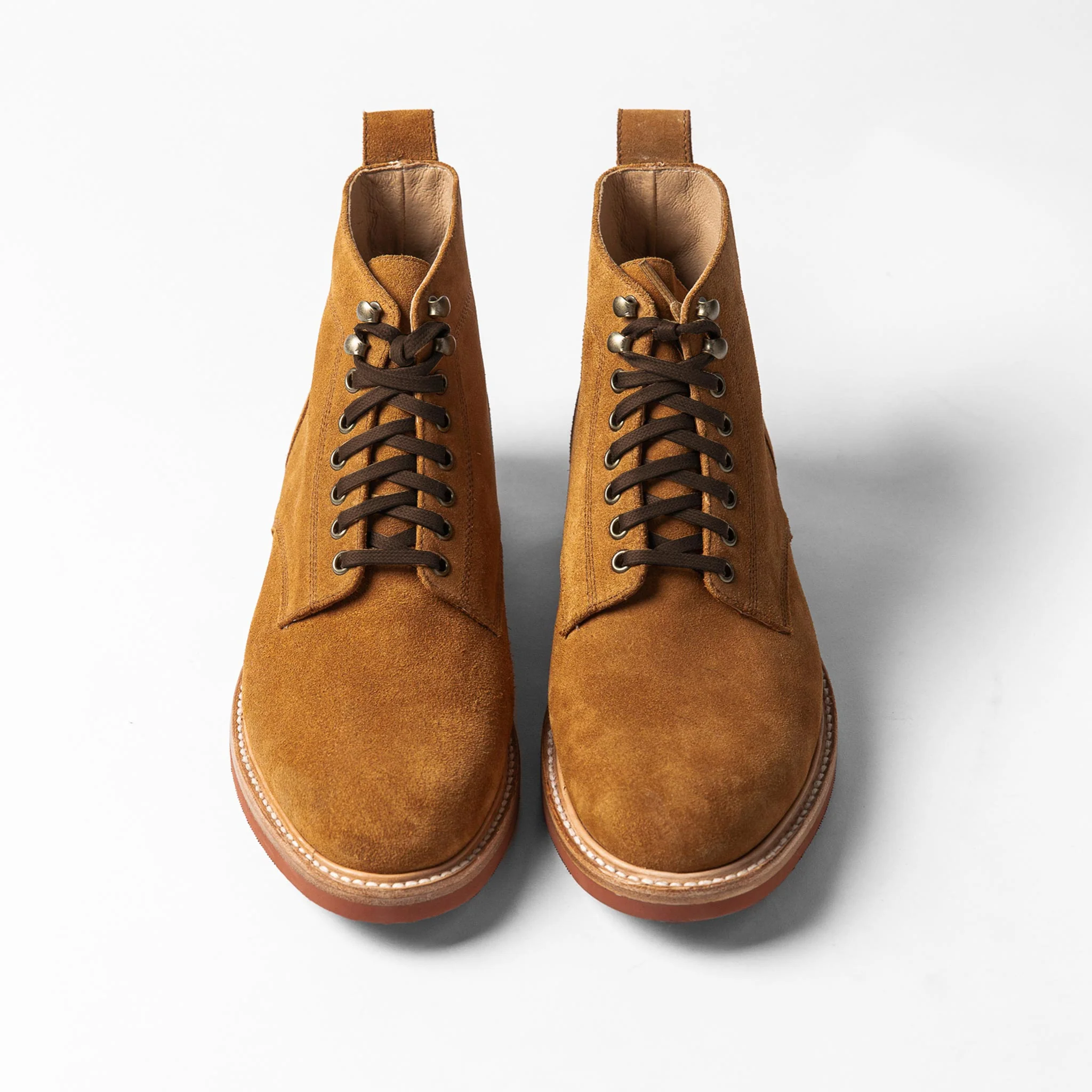 The Trench Boot in Butterscotch Weatherproof Suede - Image 10