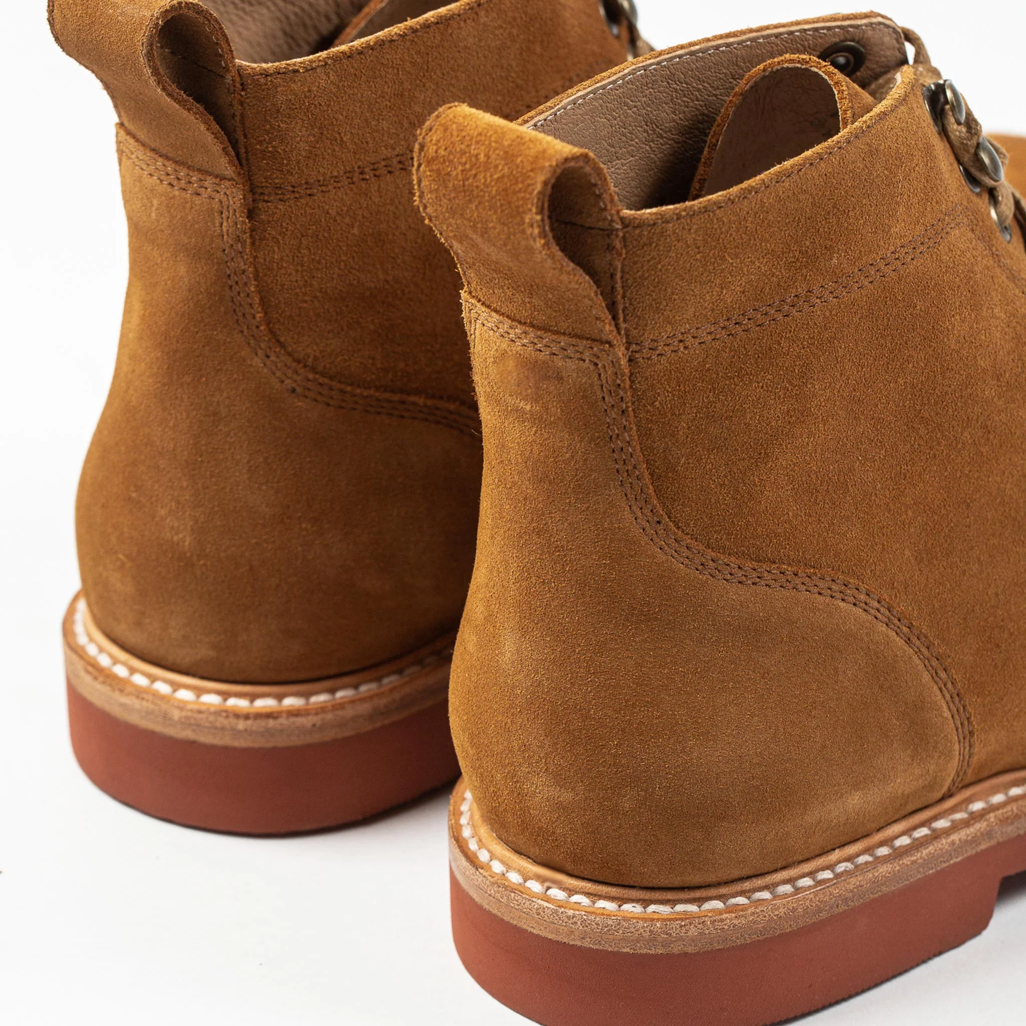 The Trench Boot in Butterscotch Weatherproof Suede - Image 6