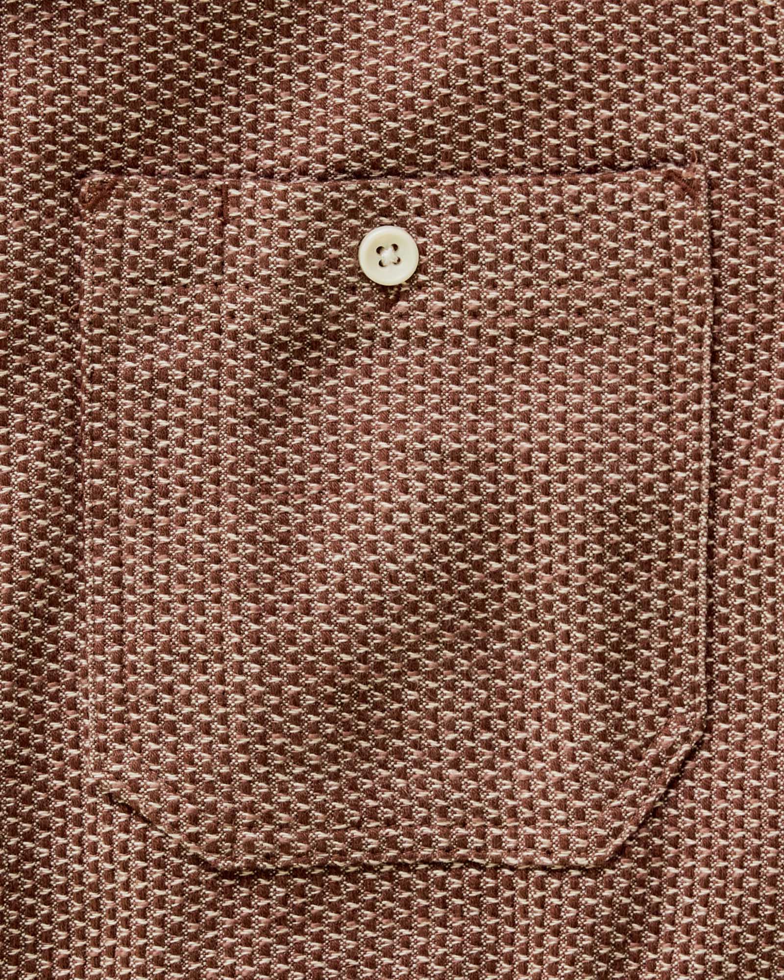 The Utility Shirt in Brick Sashiko - Image 5