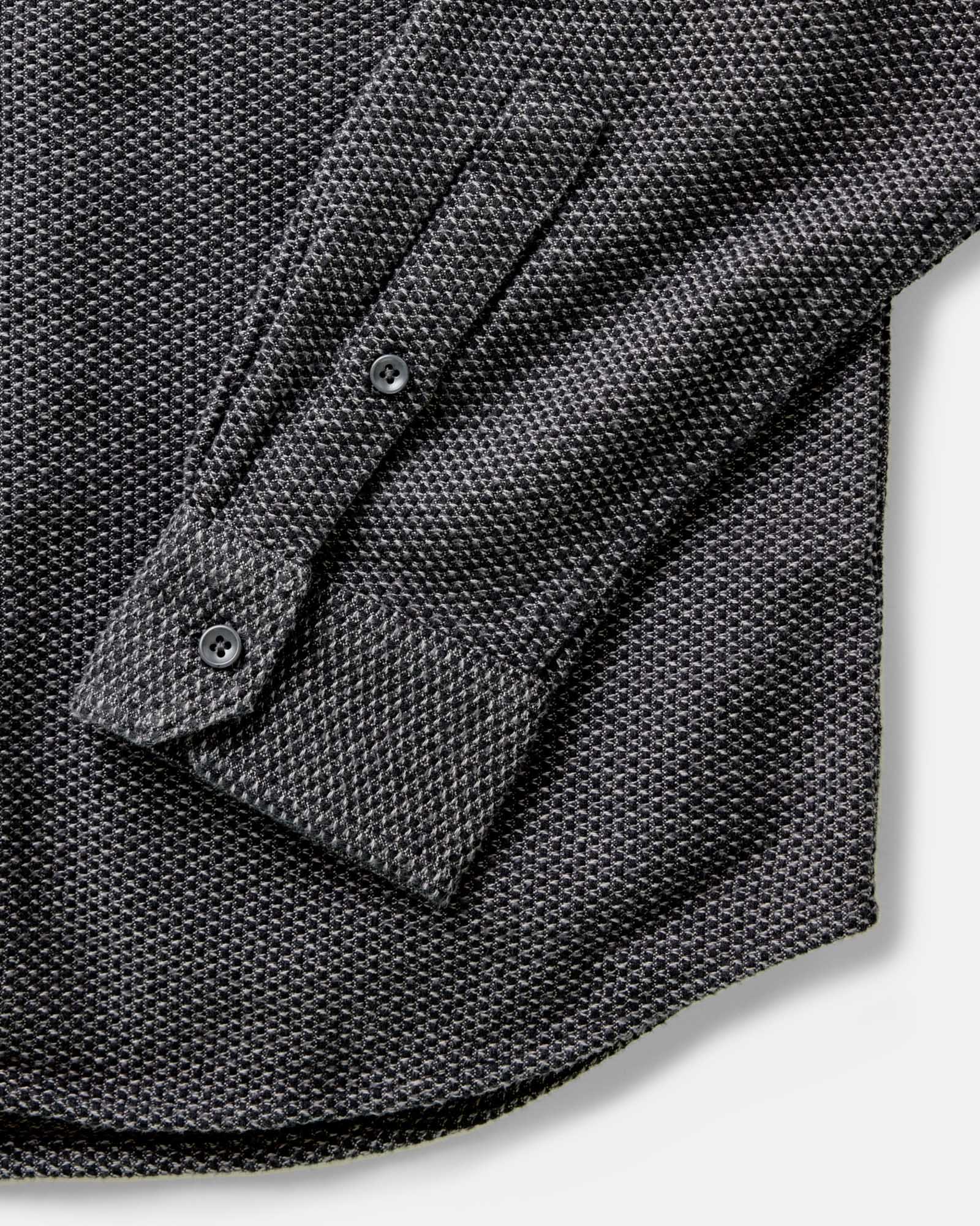 The Utility Shirt in Charcoal Sashiko - Image 6