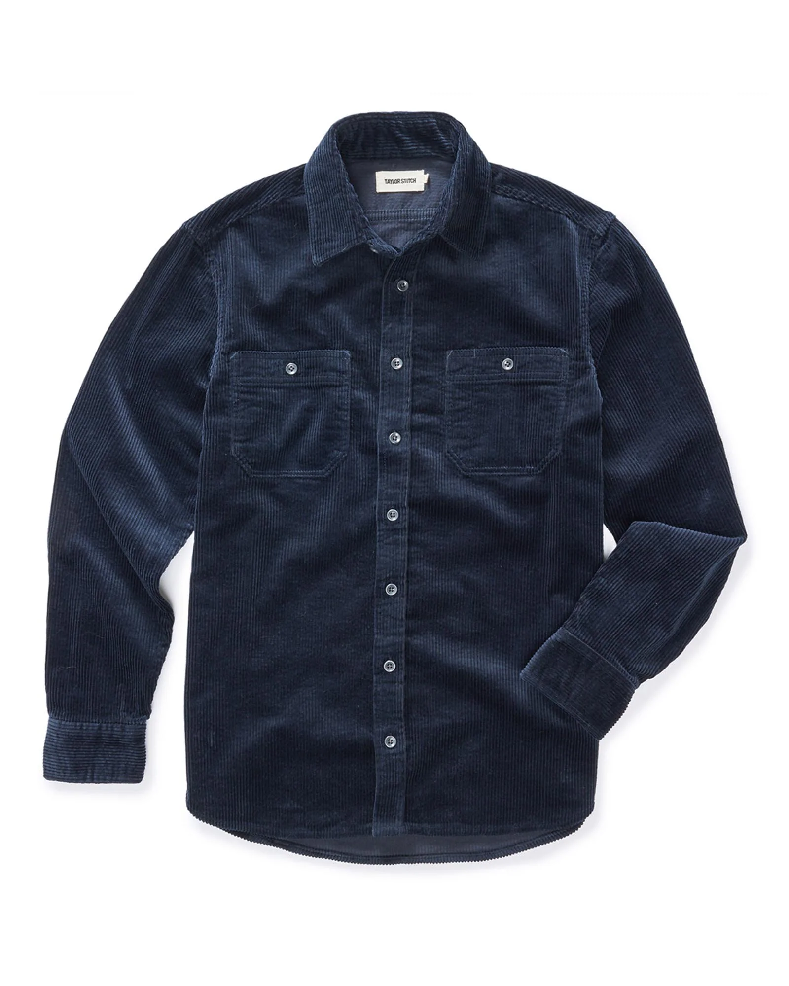 The Utility Shirt in Dark Navy Corduroy - Image 6
