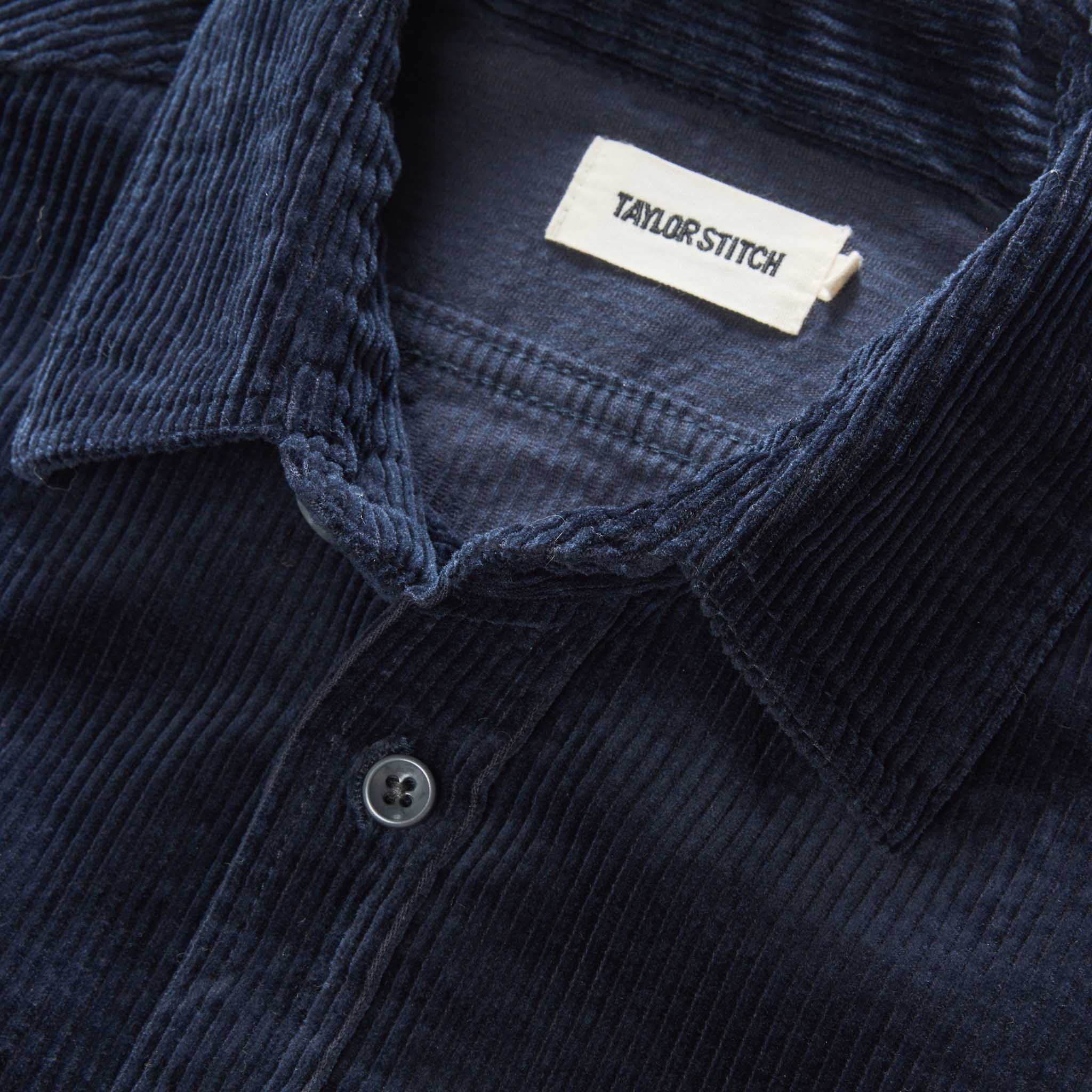 The Utility Shirt in Dark Navy Corduroy - Image 7