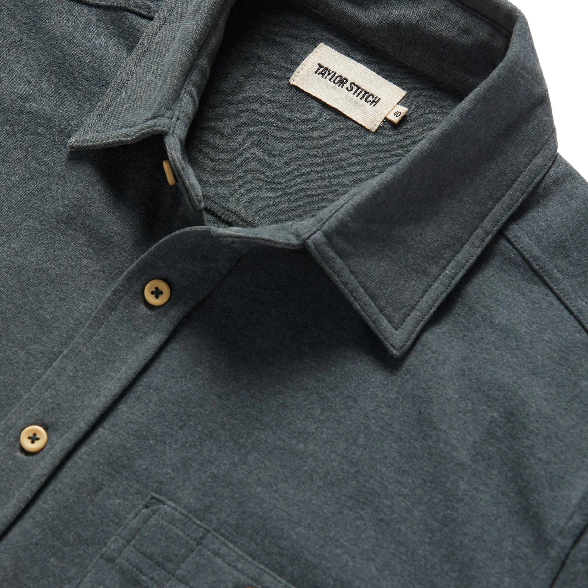The Utility Shirt in Dark Slate Heavy Bag - Image 5