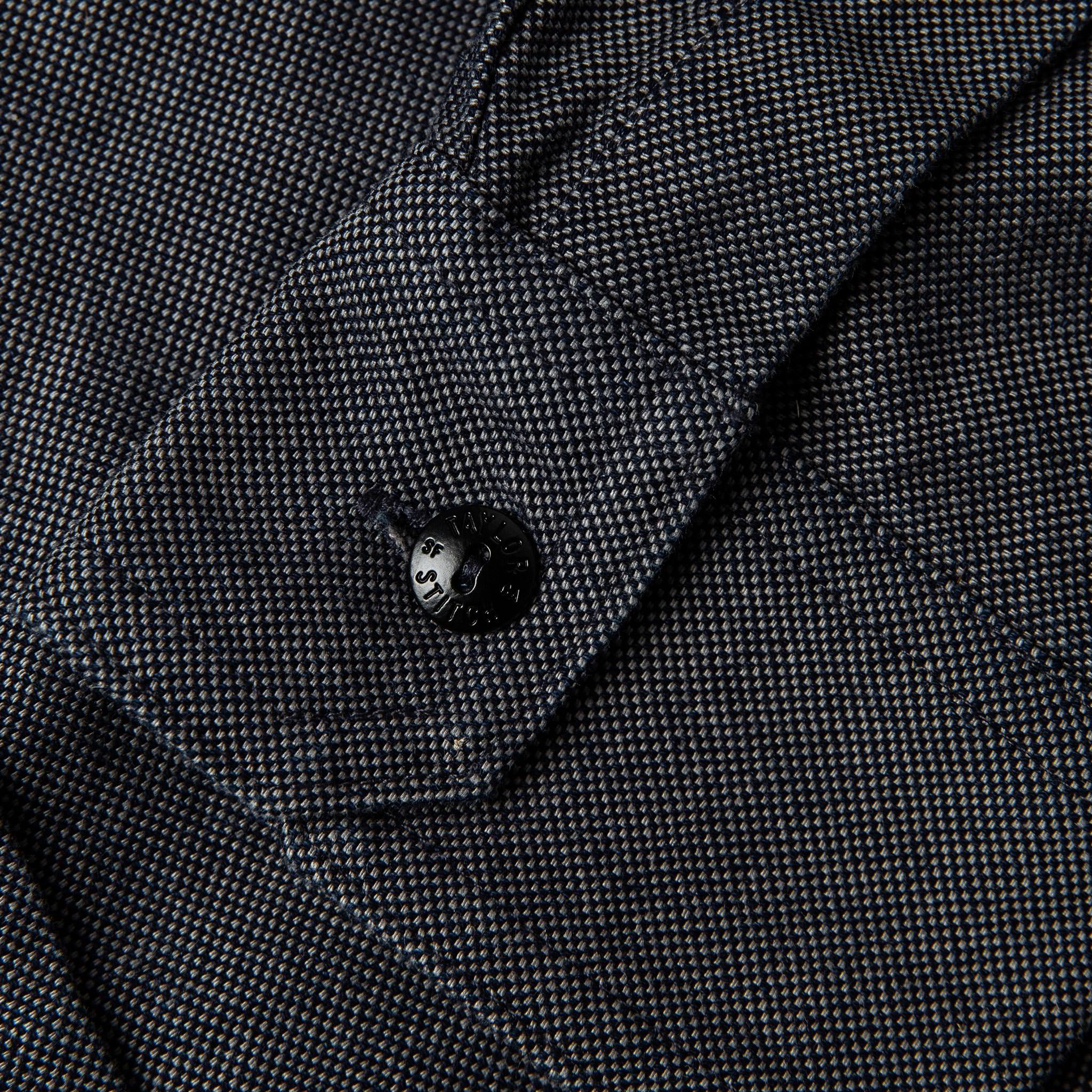 The Utility Shirt in Indigo Crosshatch - Image 9