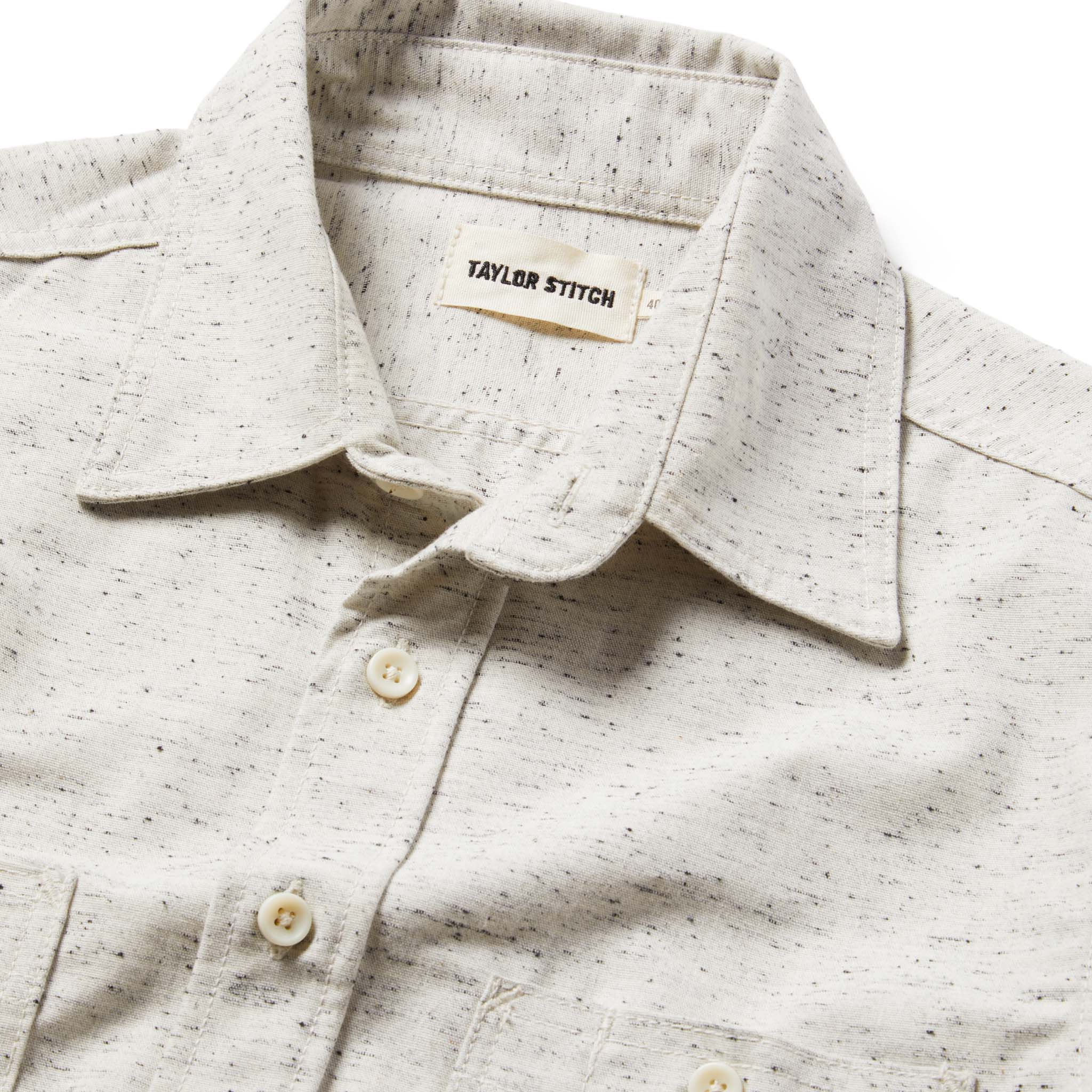 The Utility Shirt in Japanese Kuroki Natural Nep - Image 6