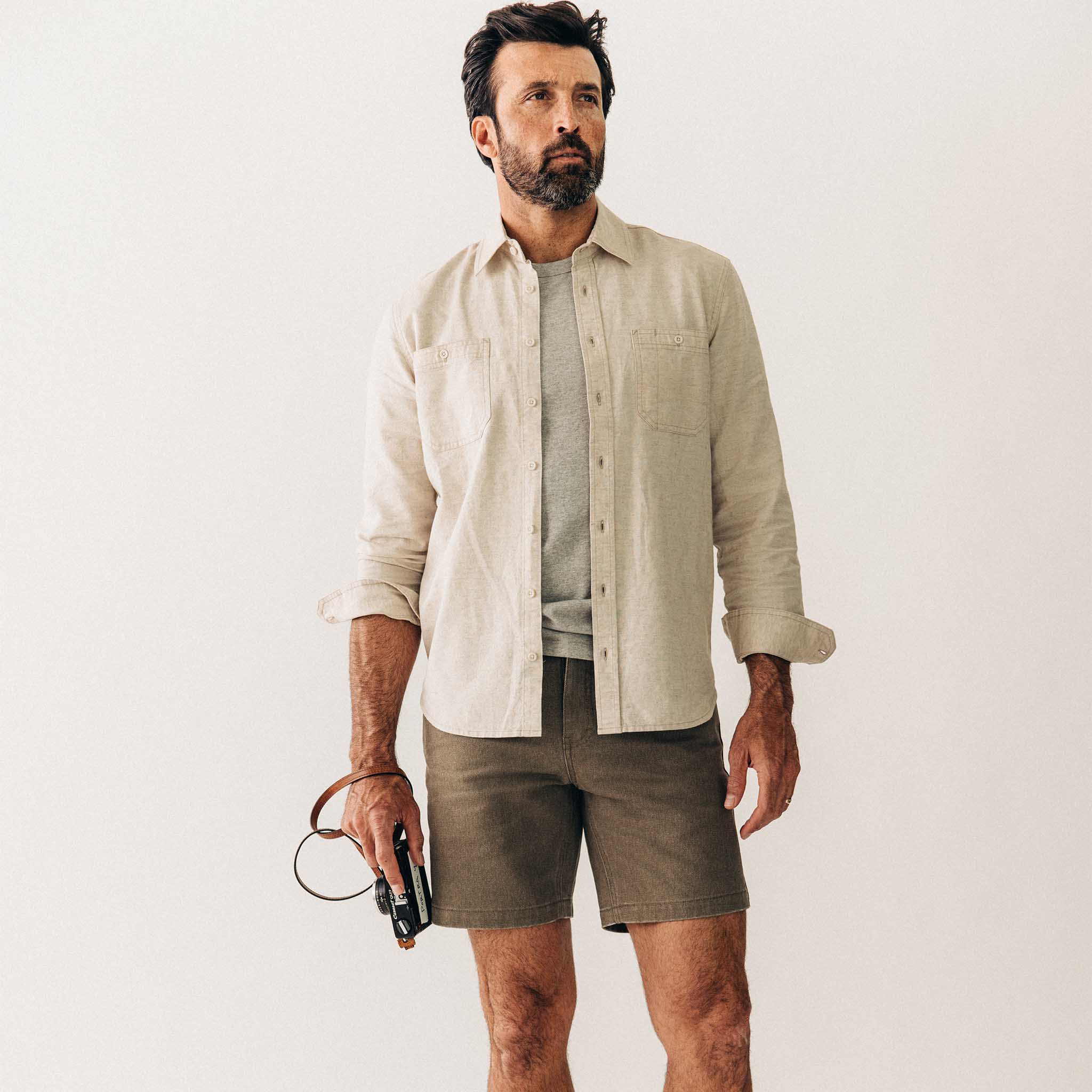 The Utility Shirt in Natural Nep - Image 4