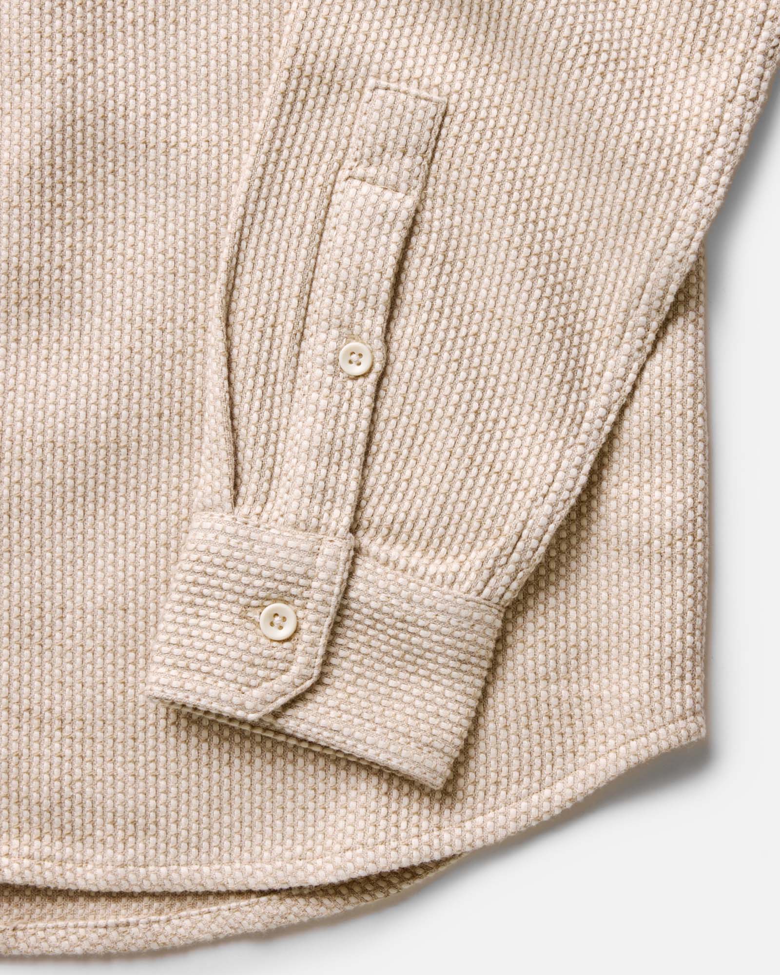The Utility Shirt in Natural Sashiko - Image 7