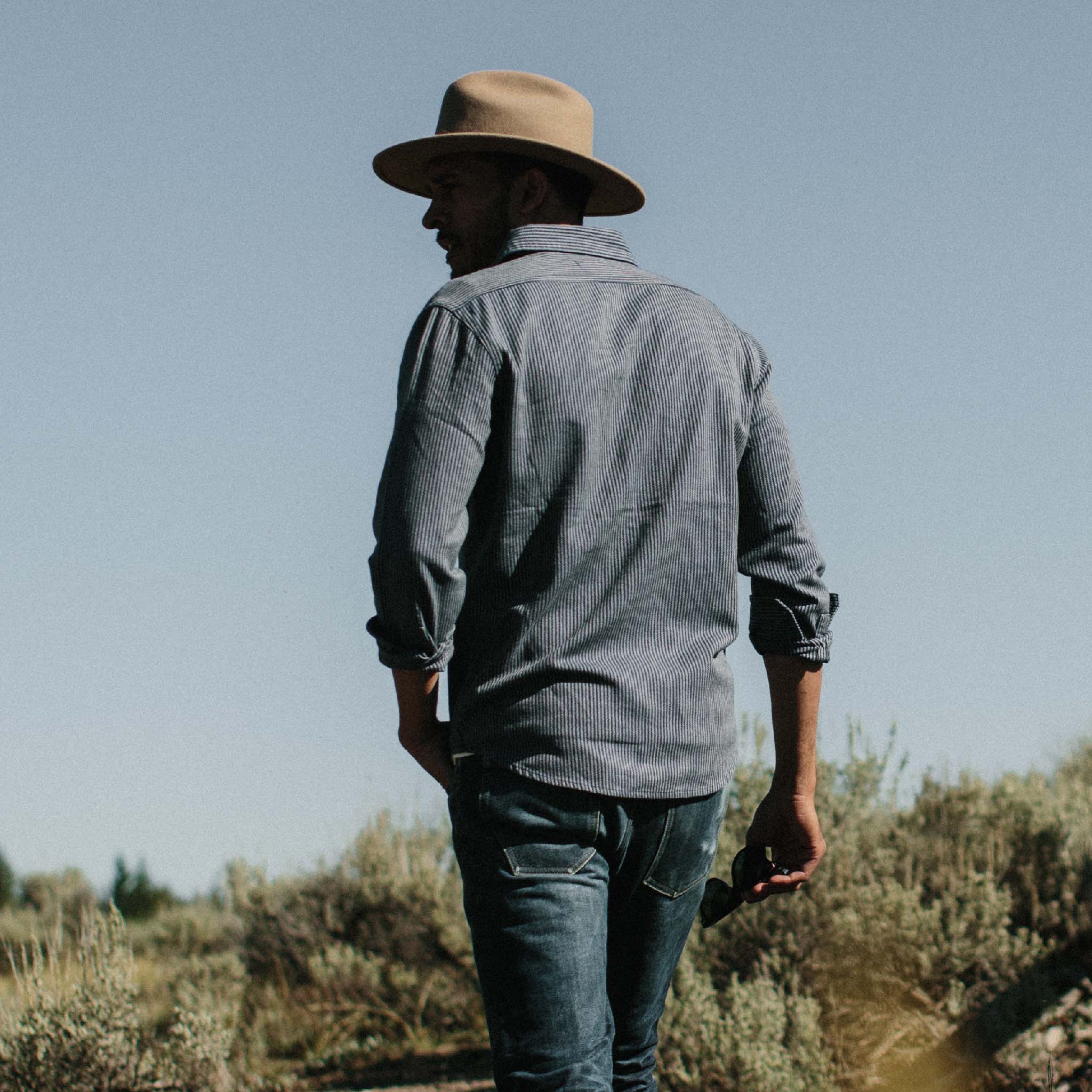 The Utility Shirt in Roped Indigo - Image 5