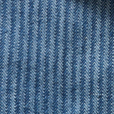 The Utility Shirt in Washed Indigo Herringbone - Image 8