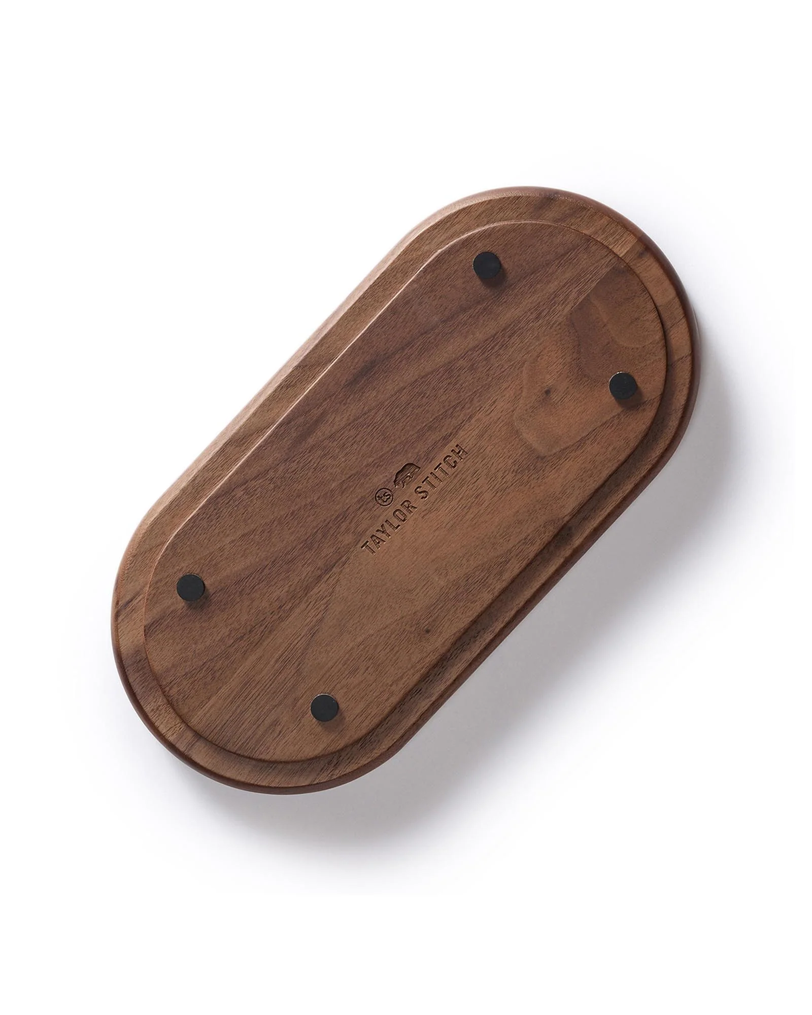 The Valet Tray in Walnut and Brass - Image 6