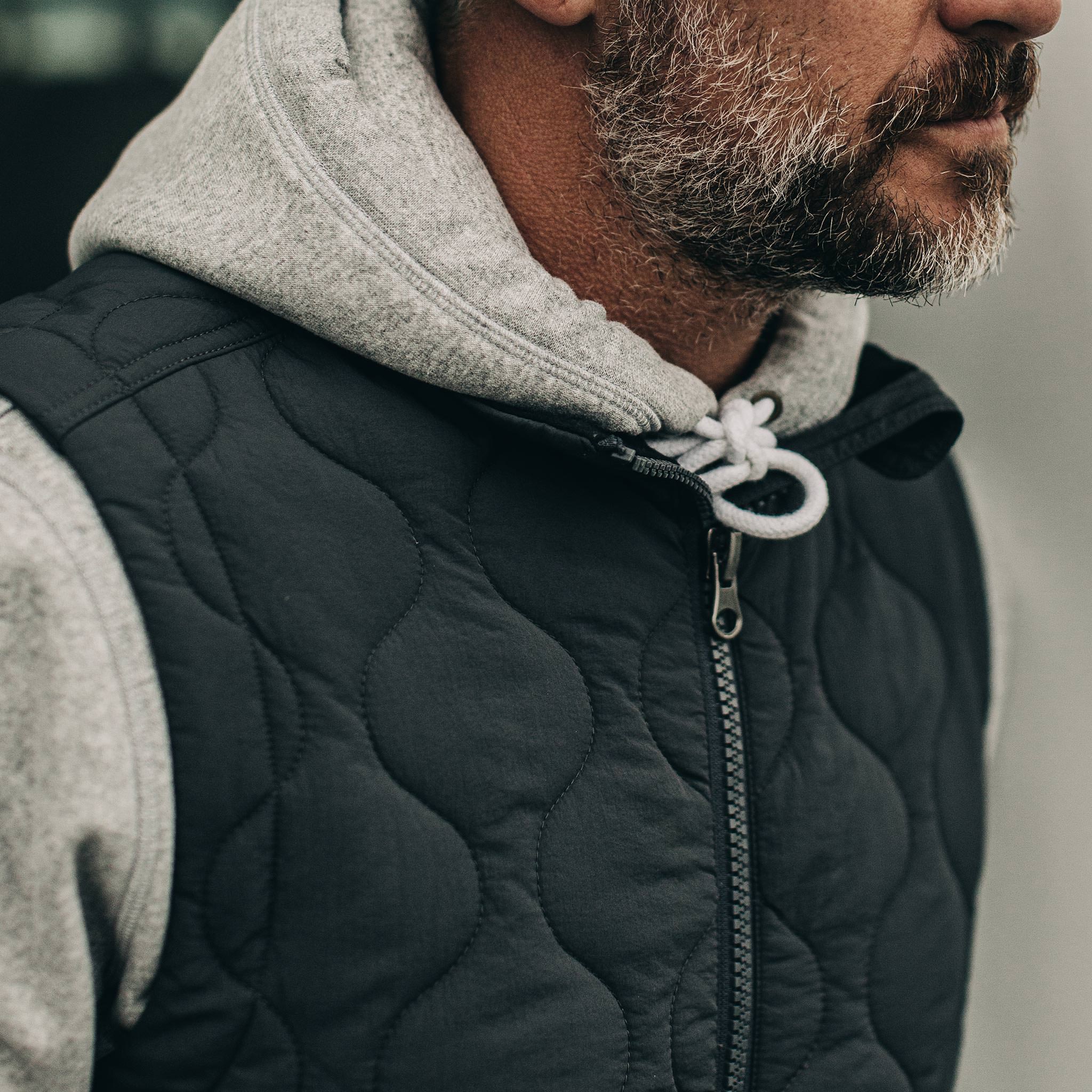 The Vertical Vest in Charcoal - Image 3