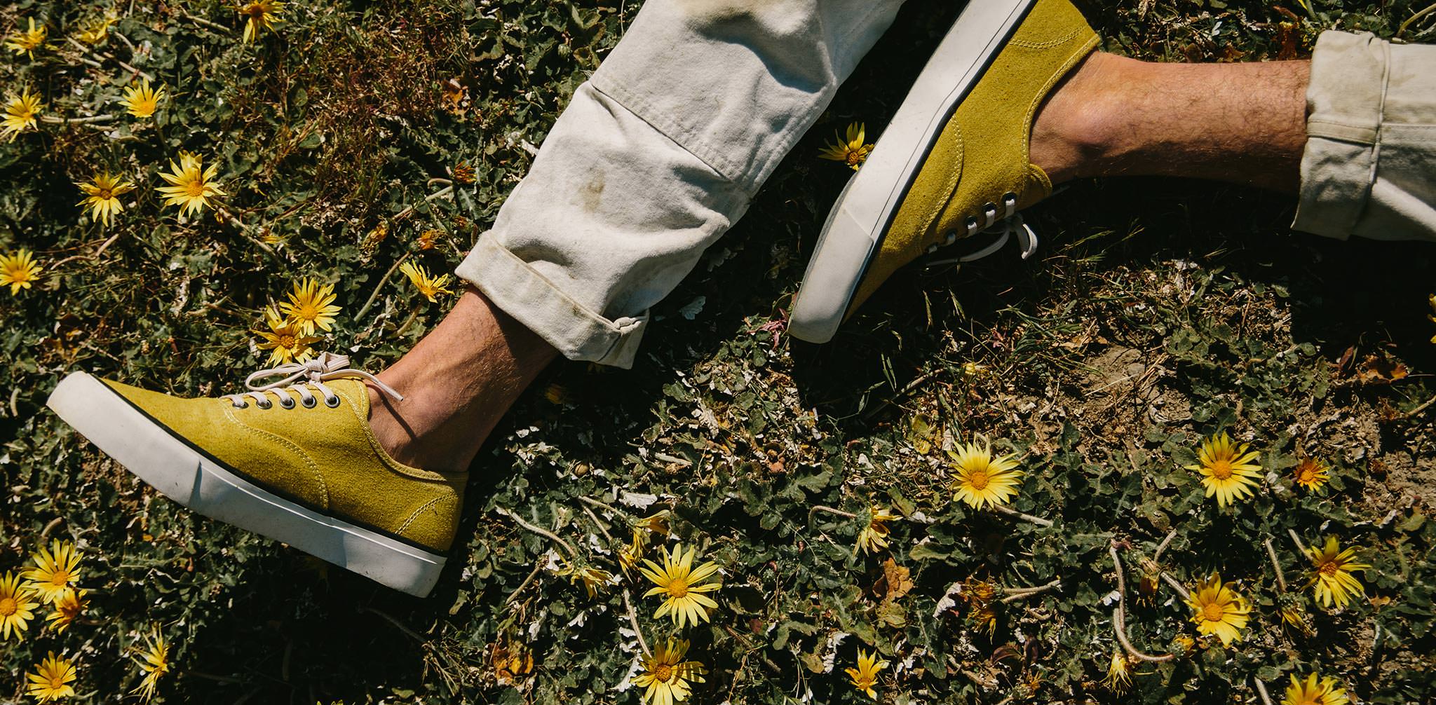 The Vista Sneaker in Gold Boss Duck - Image 14