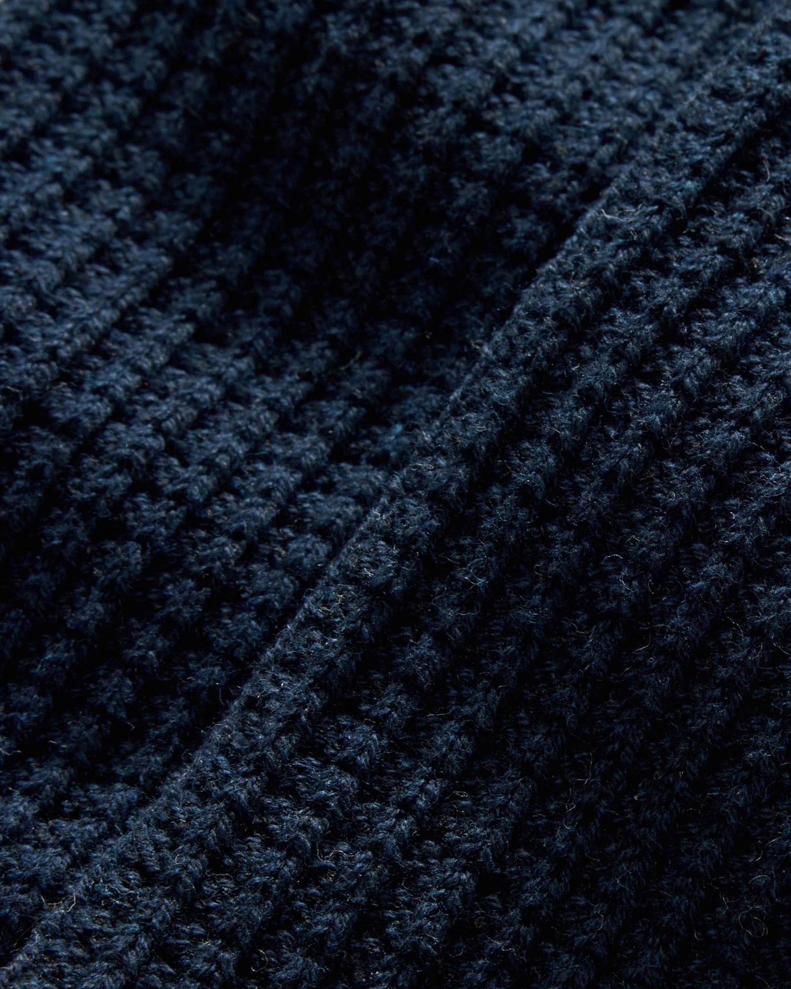 The Waffle Sock in Dark Navy - Image 4