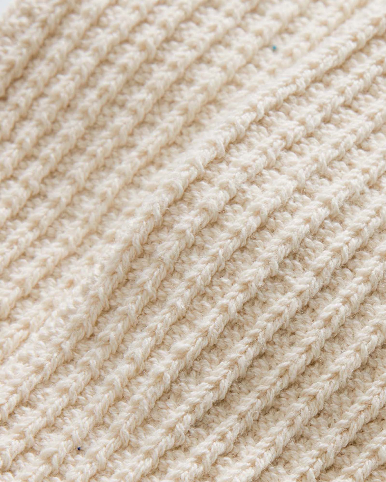 The Waffle Sock in Natural - Image 4