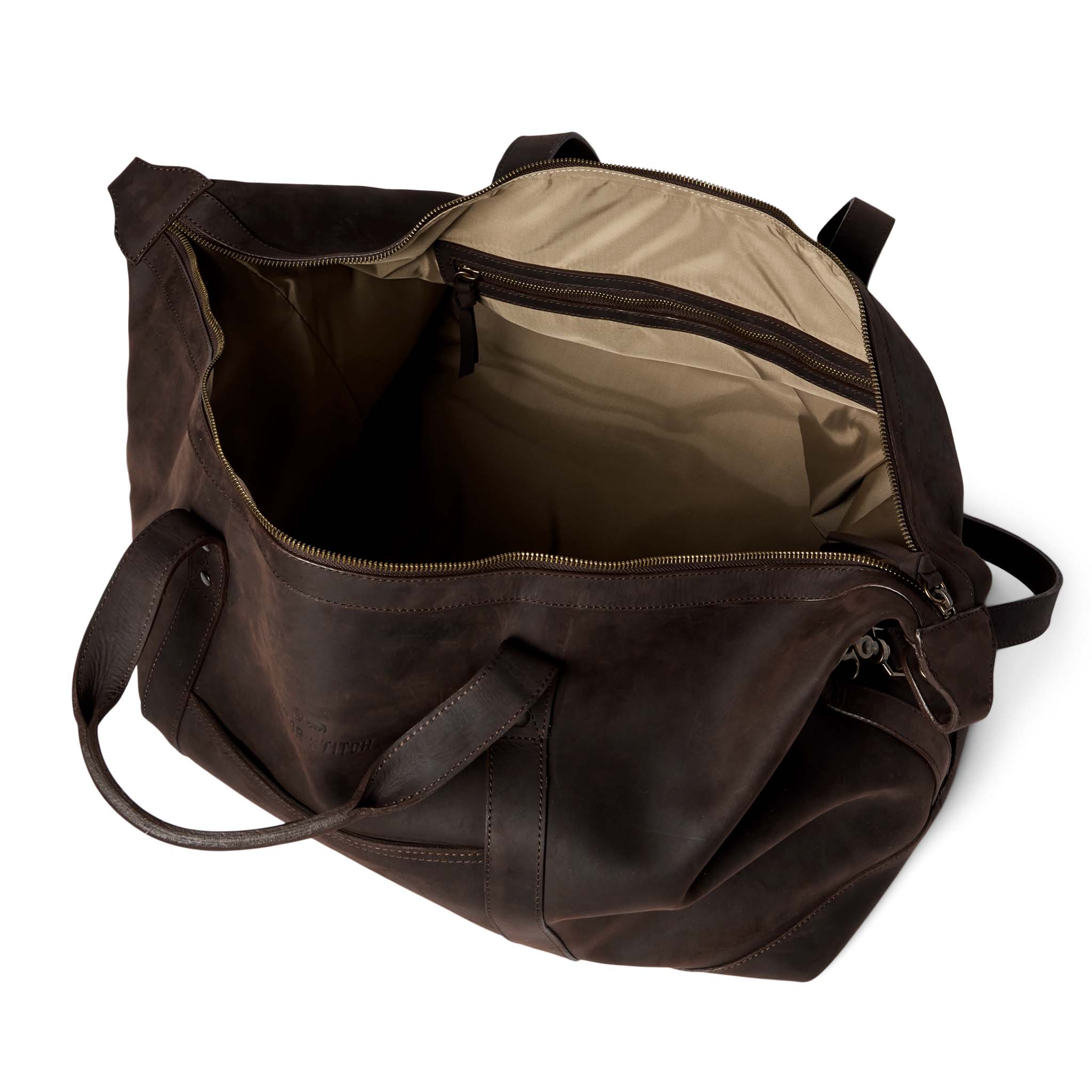 The Weekender Duffle Bag in Espresso - Image 9