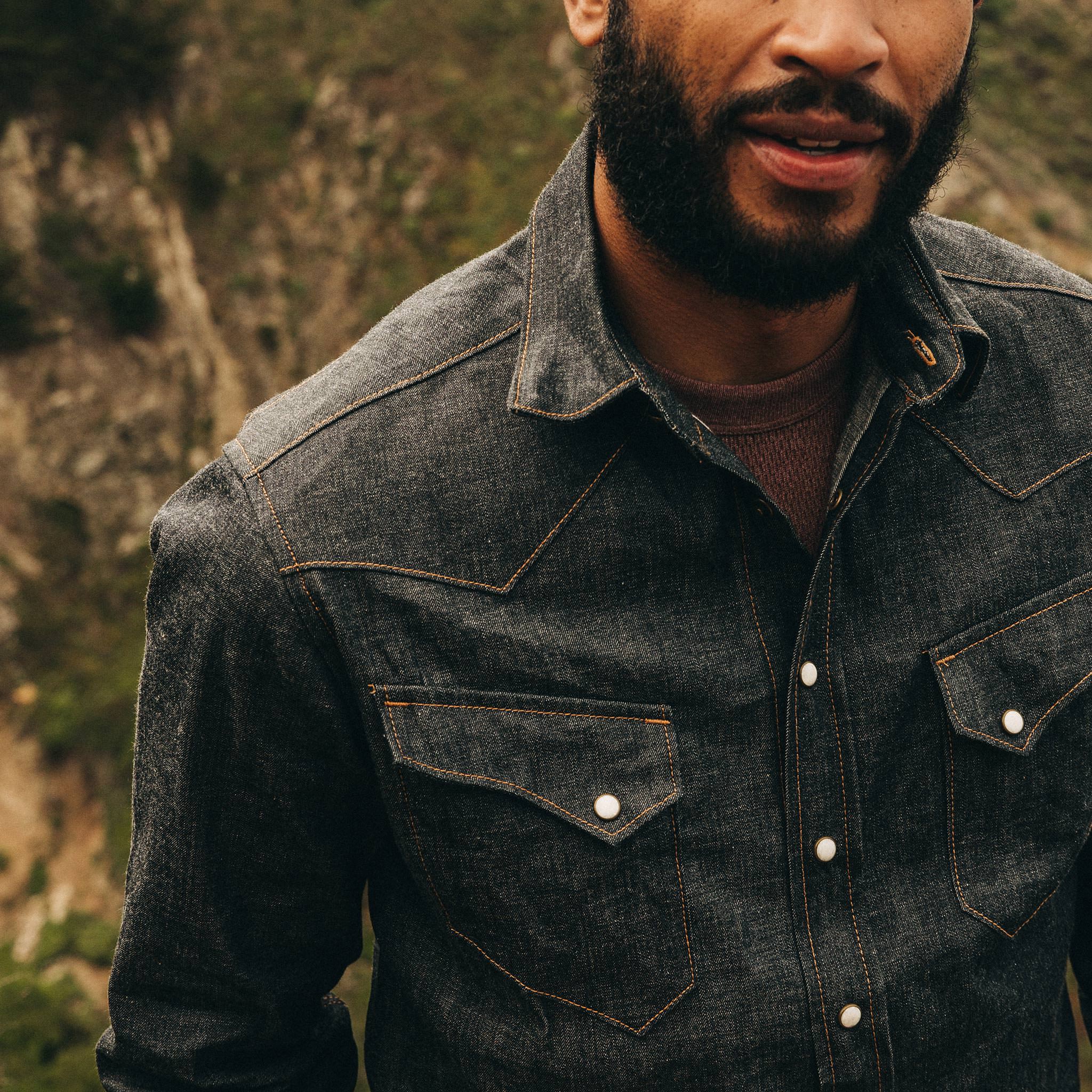 The Western Shirt in Nihon Menpu Reserve Selvage - Image 3