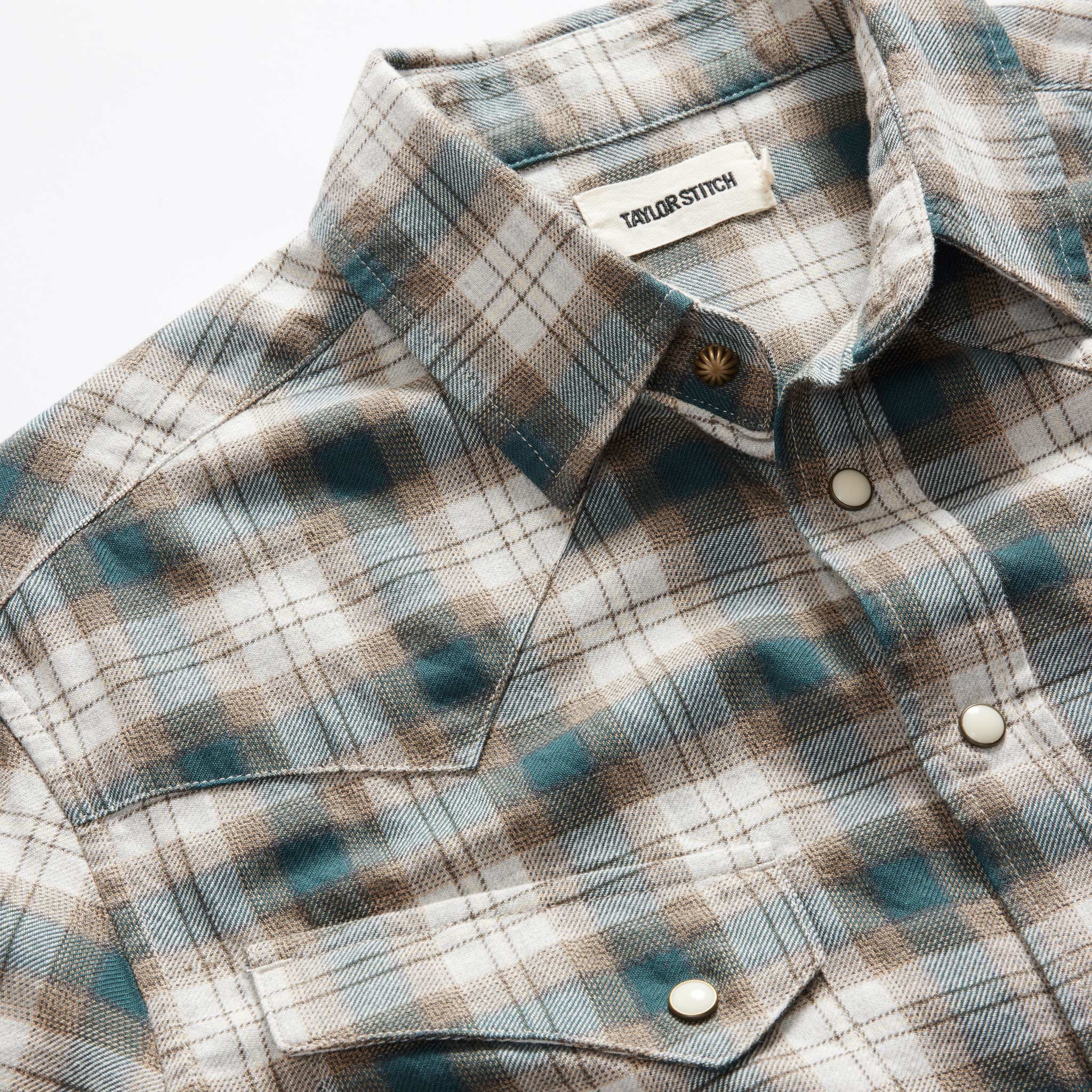 The Western Shirt in Wetland Plaid - Image 6