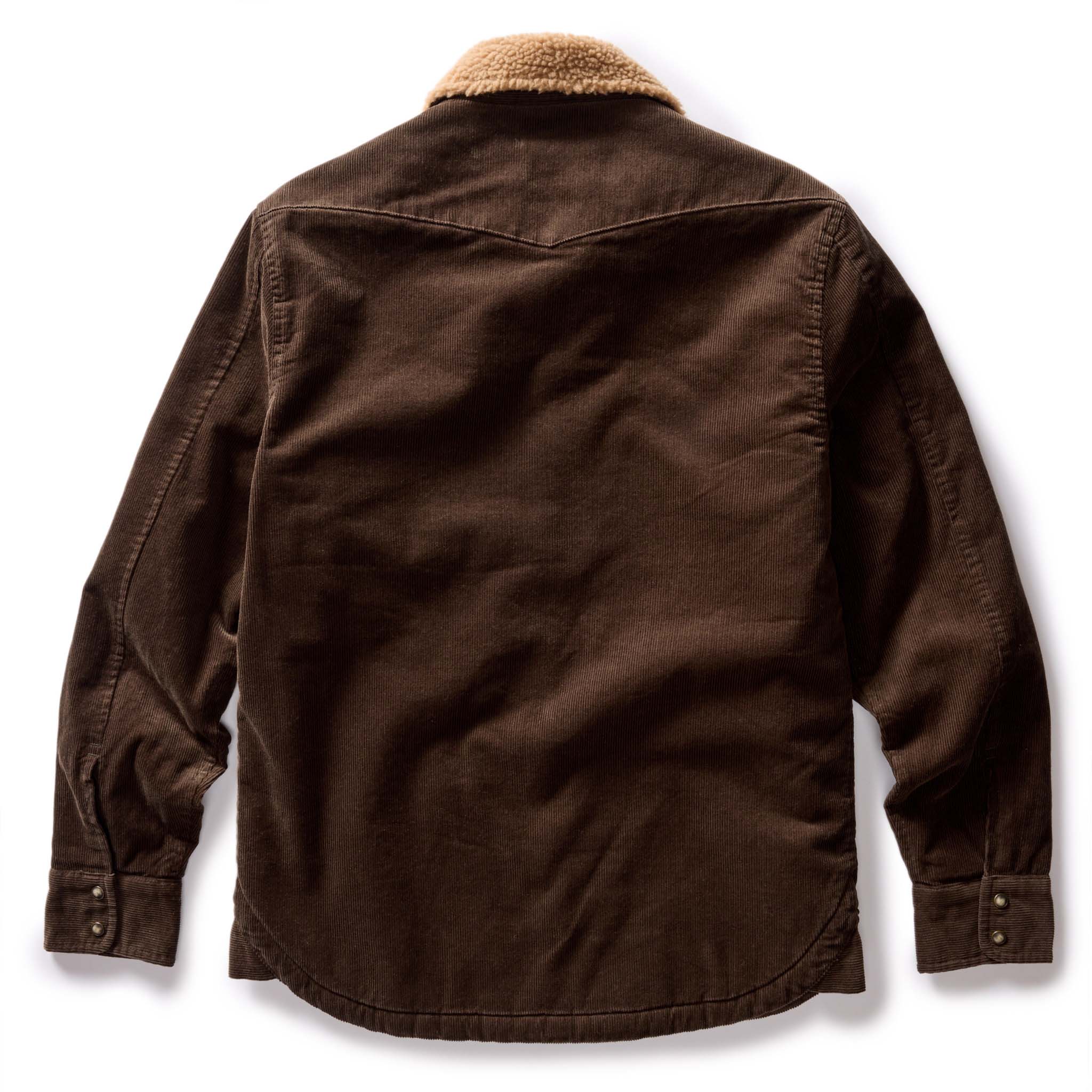 The Western Shirt Jacket in Soil Corduroy - Image 7