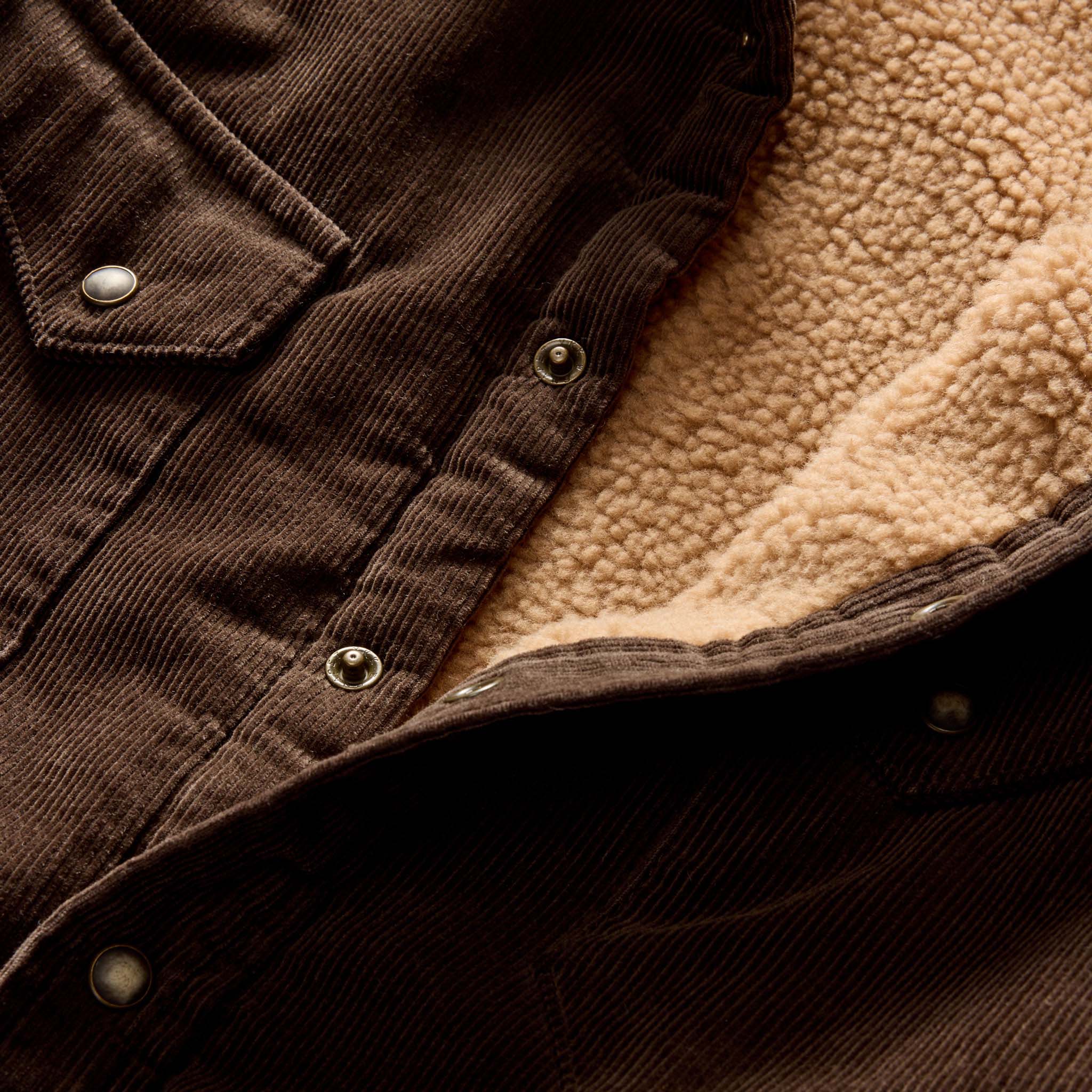 The Western Shirt Jacket in Soil Corduroy - Image 8