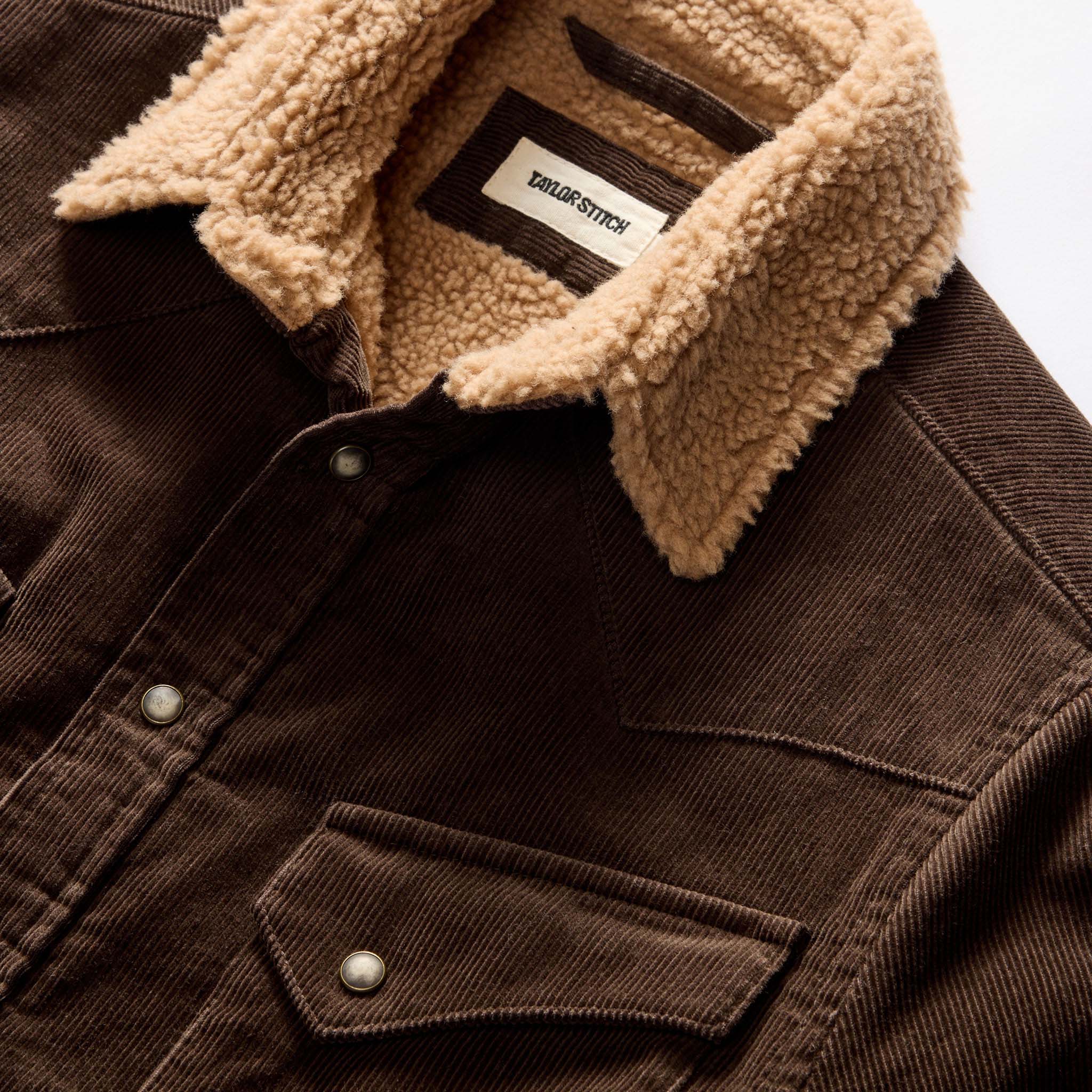 The Western Shirt Jacket in Soil Corduroy - Image 9