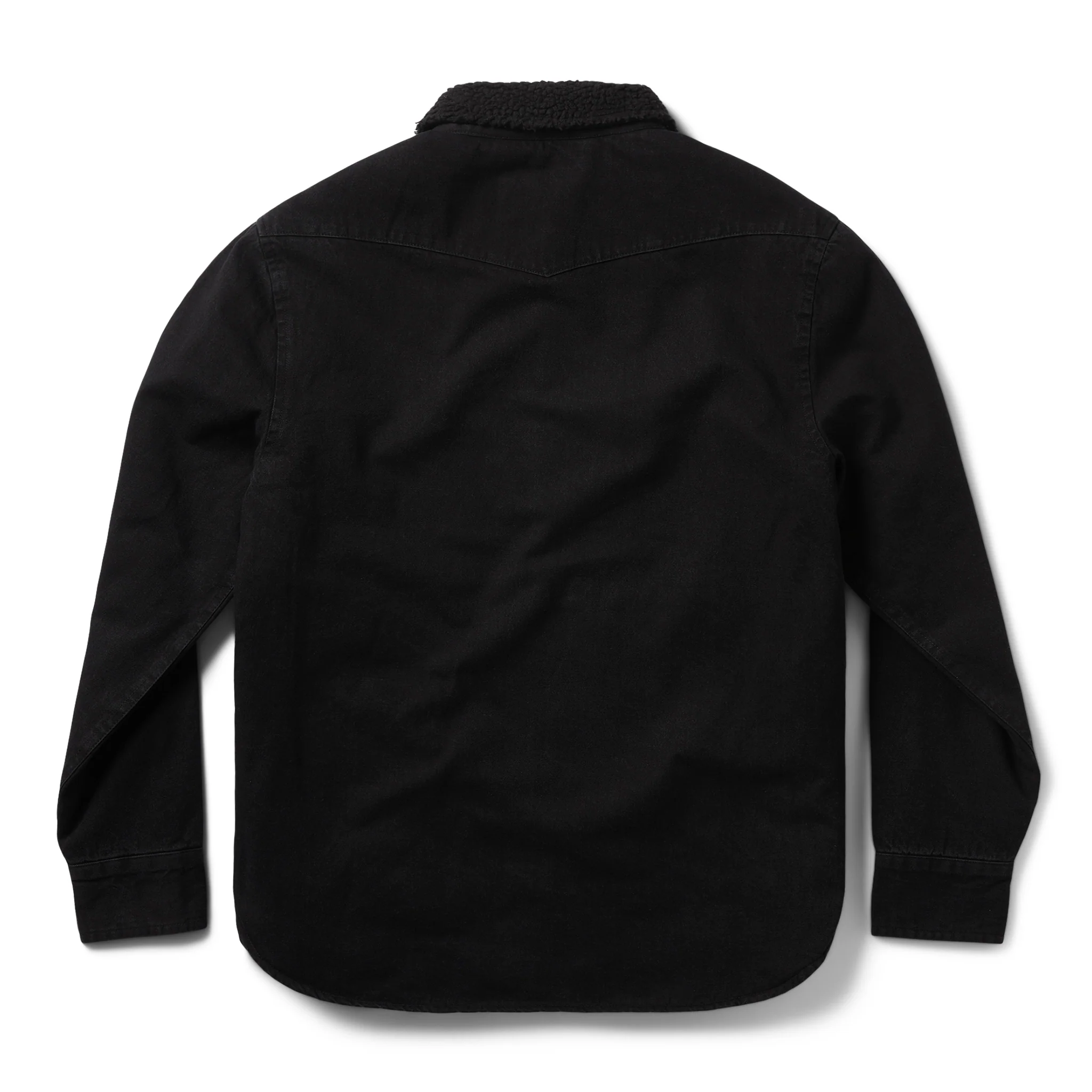 The Western Shirt Jacket in Washed Coal - Image 8