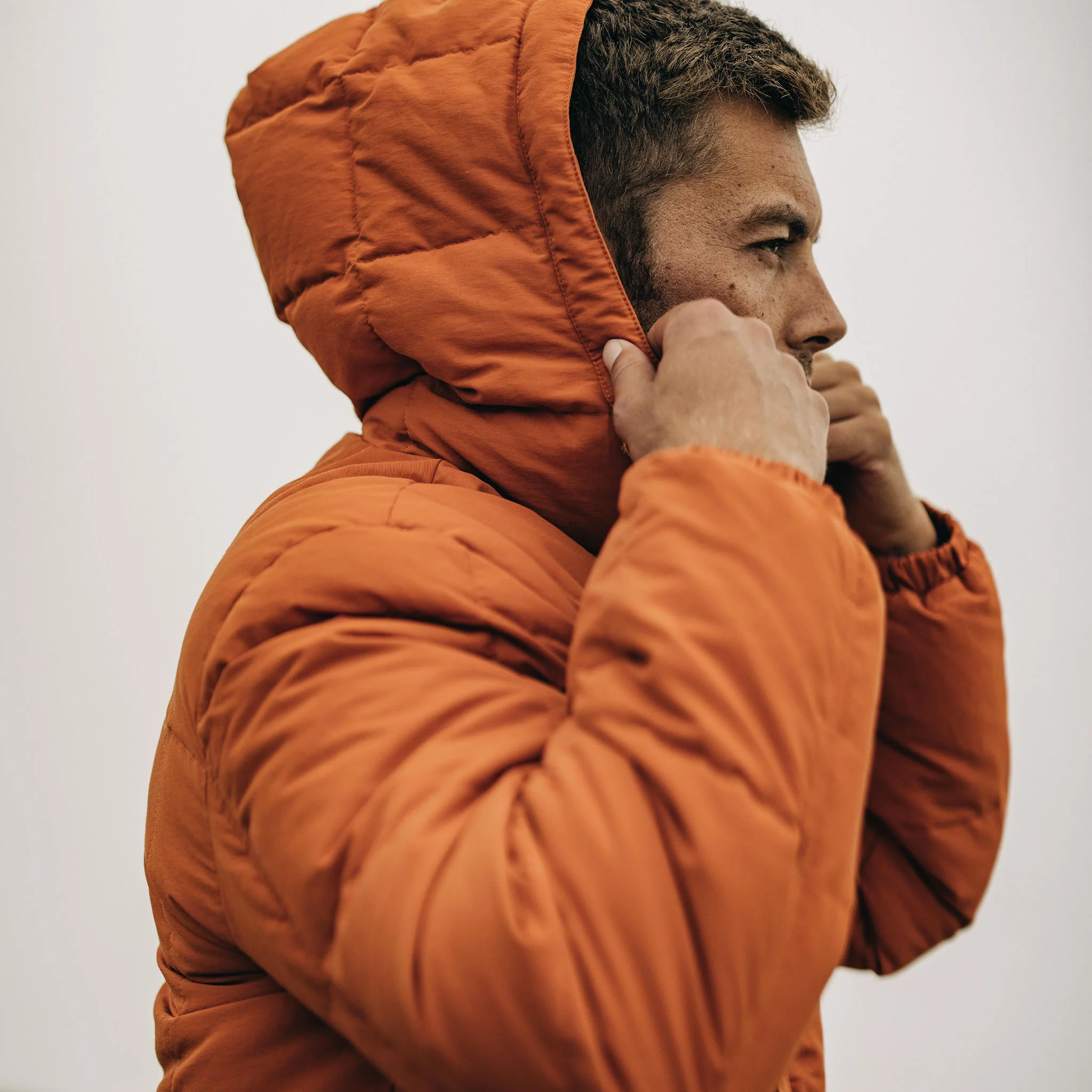 The Whitney Parka in Dusty Orange - Image 3