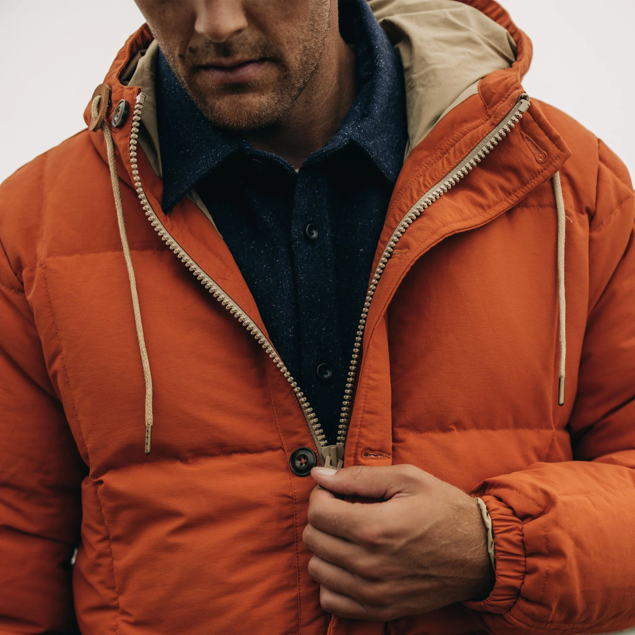 The Whitney Parka in Dusty Orange - Image 4
