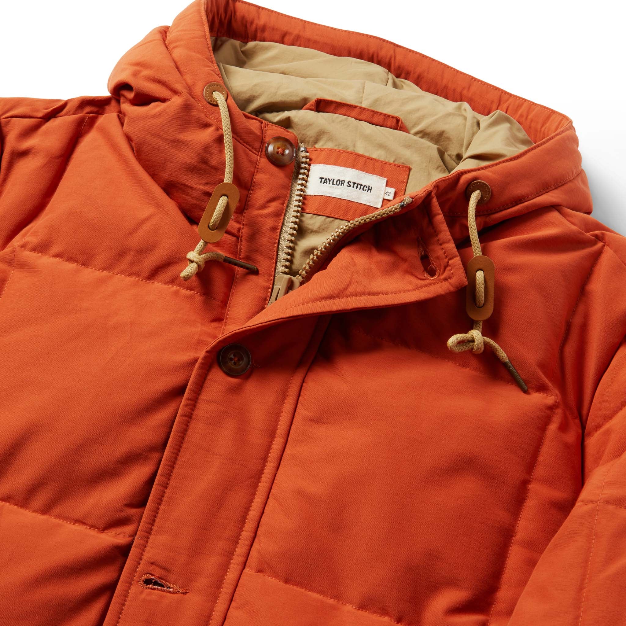 The Whitney Parka in Dusty Orange - Image 6