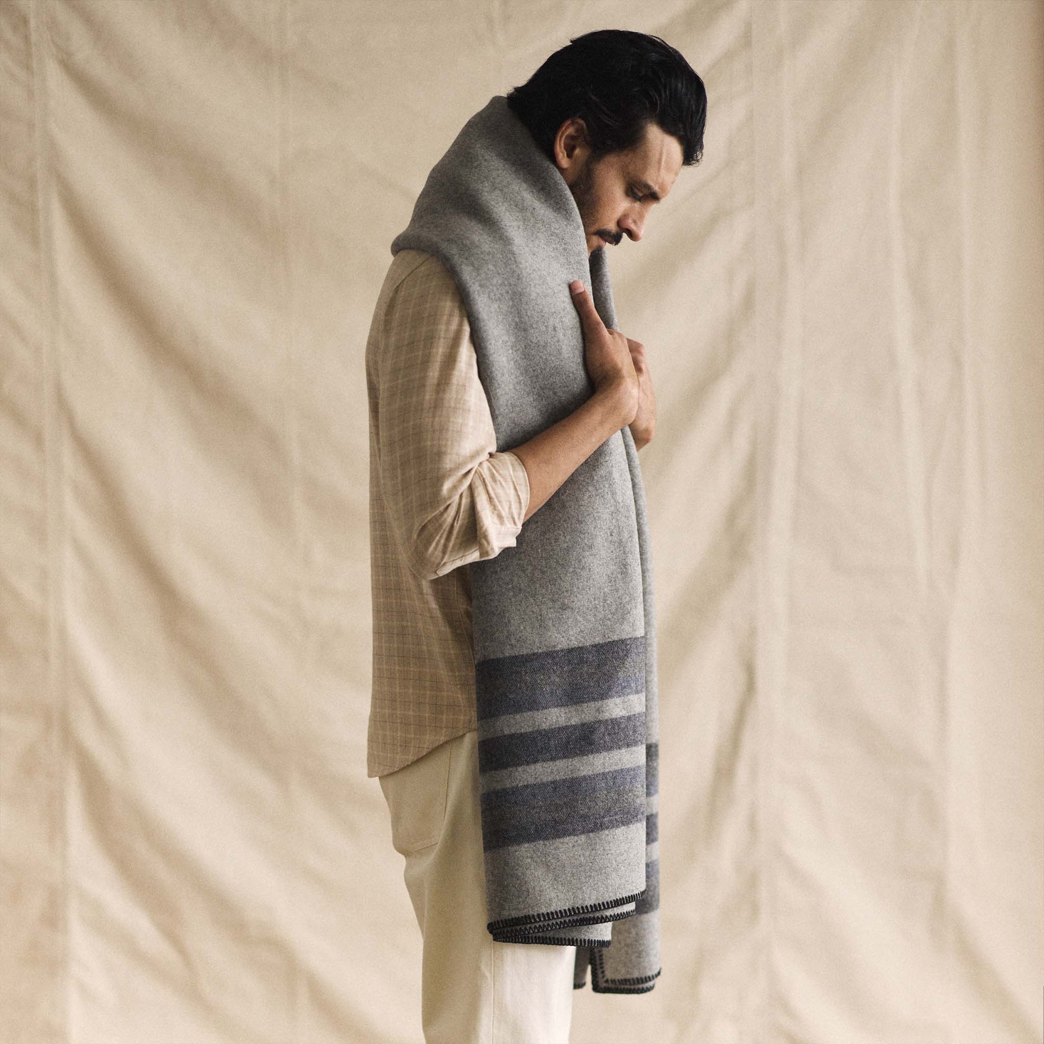 The Wool Blanket in Bay Stripe - Image 3