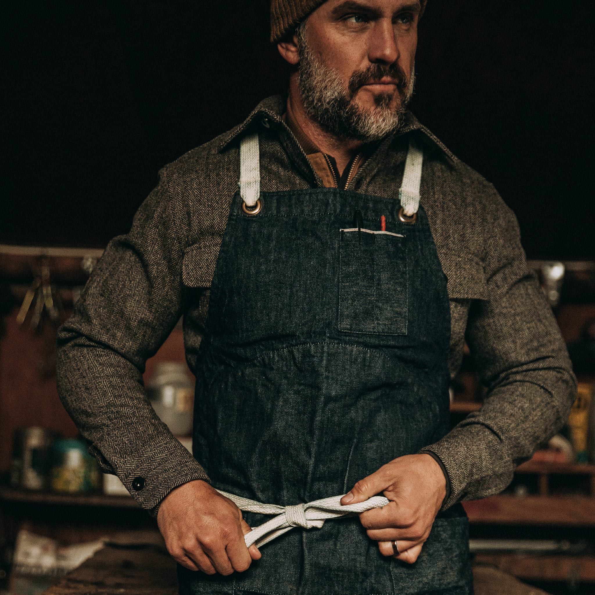 The Work Apron in Cone Mills Reserve Selvage - Image 3