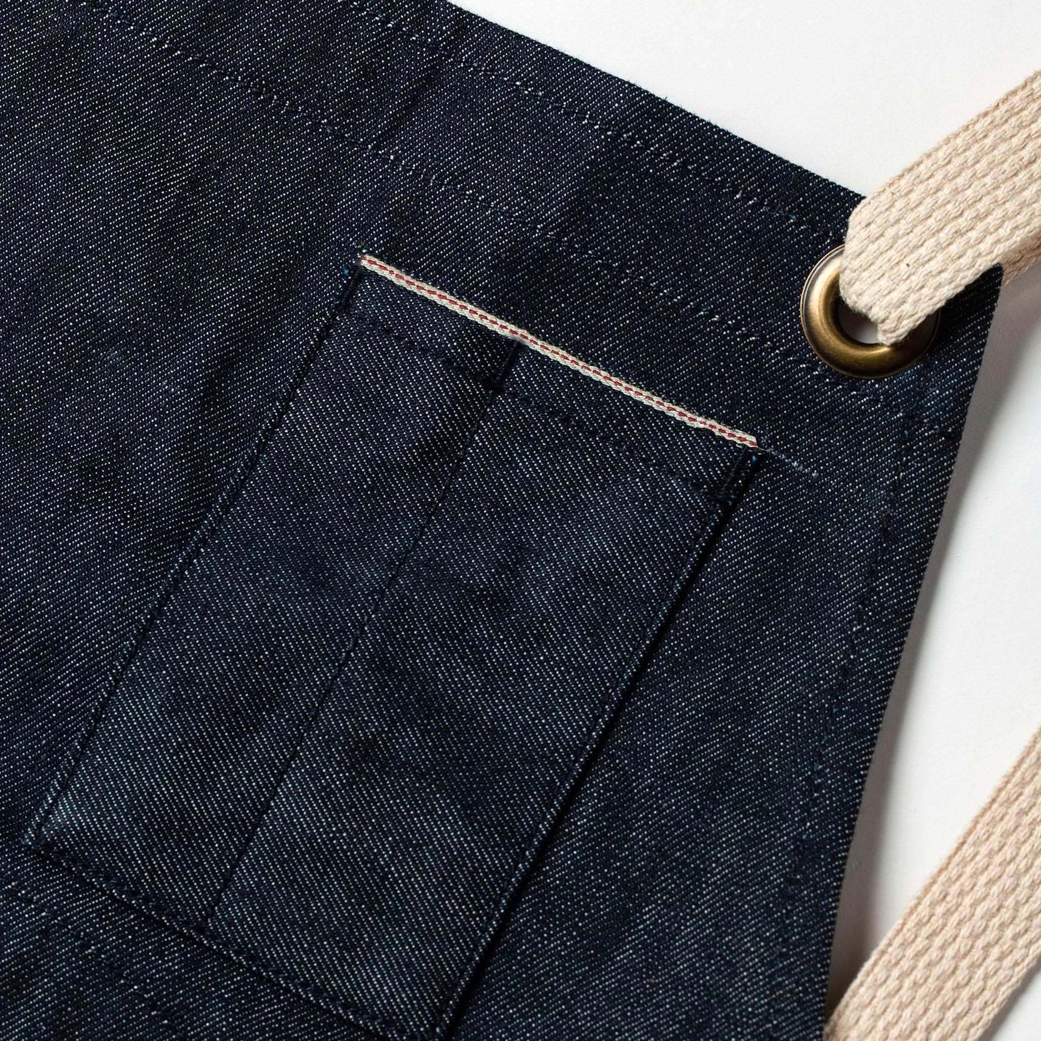 The Work Apron in Cone Mills Reserve Selvage - Image 8