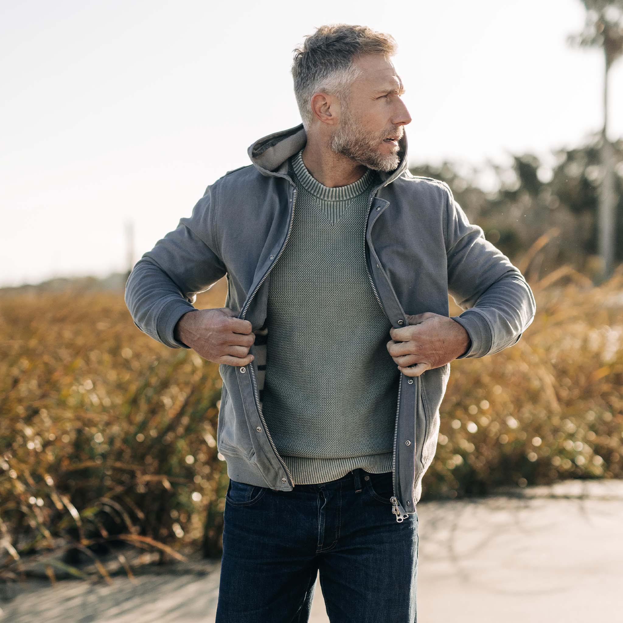 The Workhorse Hoodie in Gravel Boss Duck - Image 2