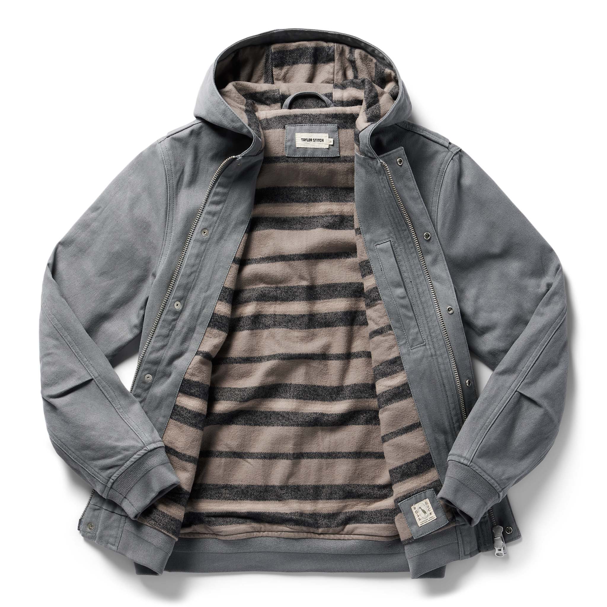 The Workhorse Hoodie in Gravel Boss Duck - Image 6