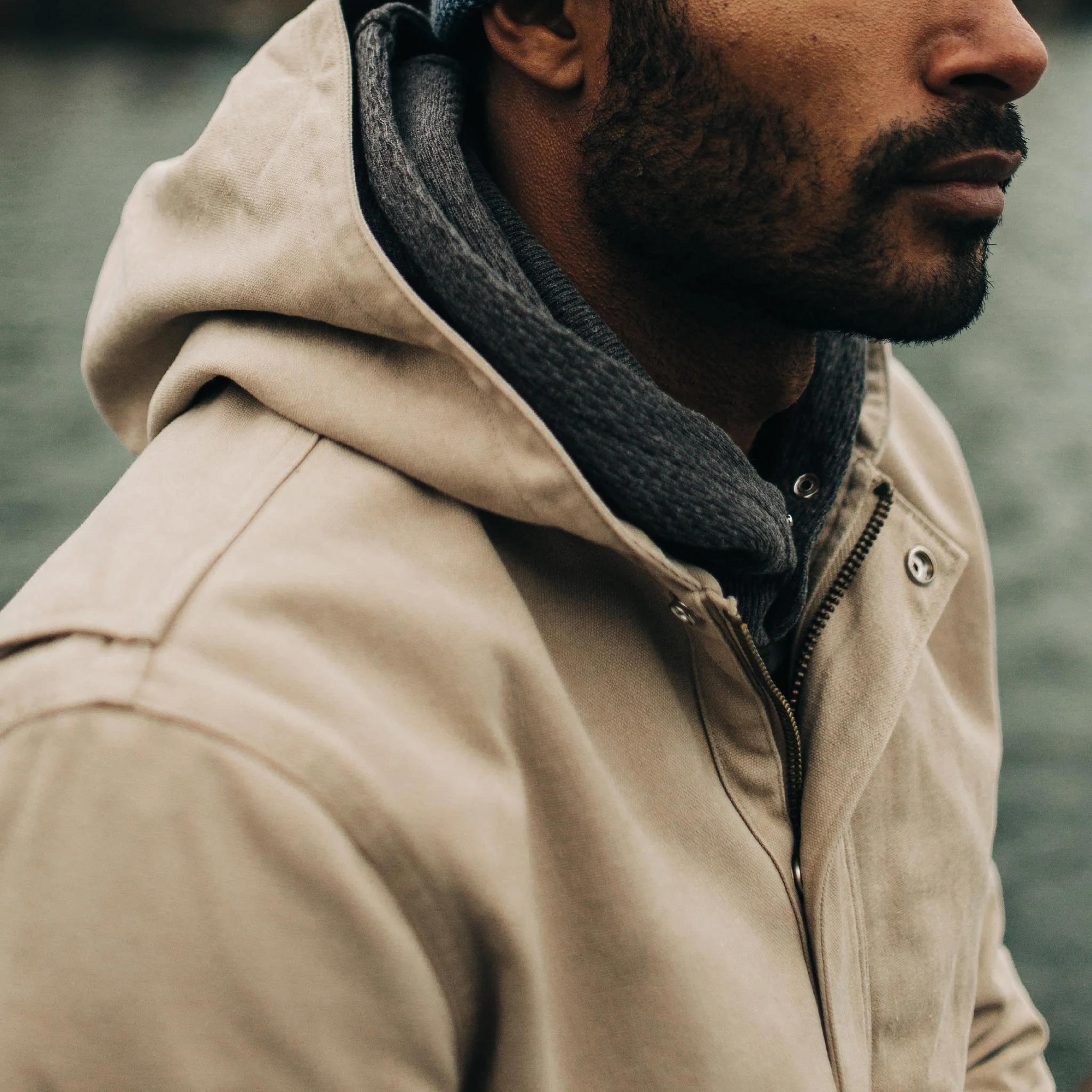 The Workhorse Hoodie in Sand Boss Duck - Image 3