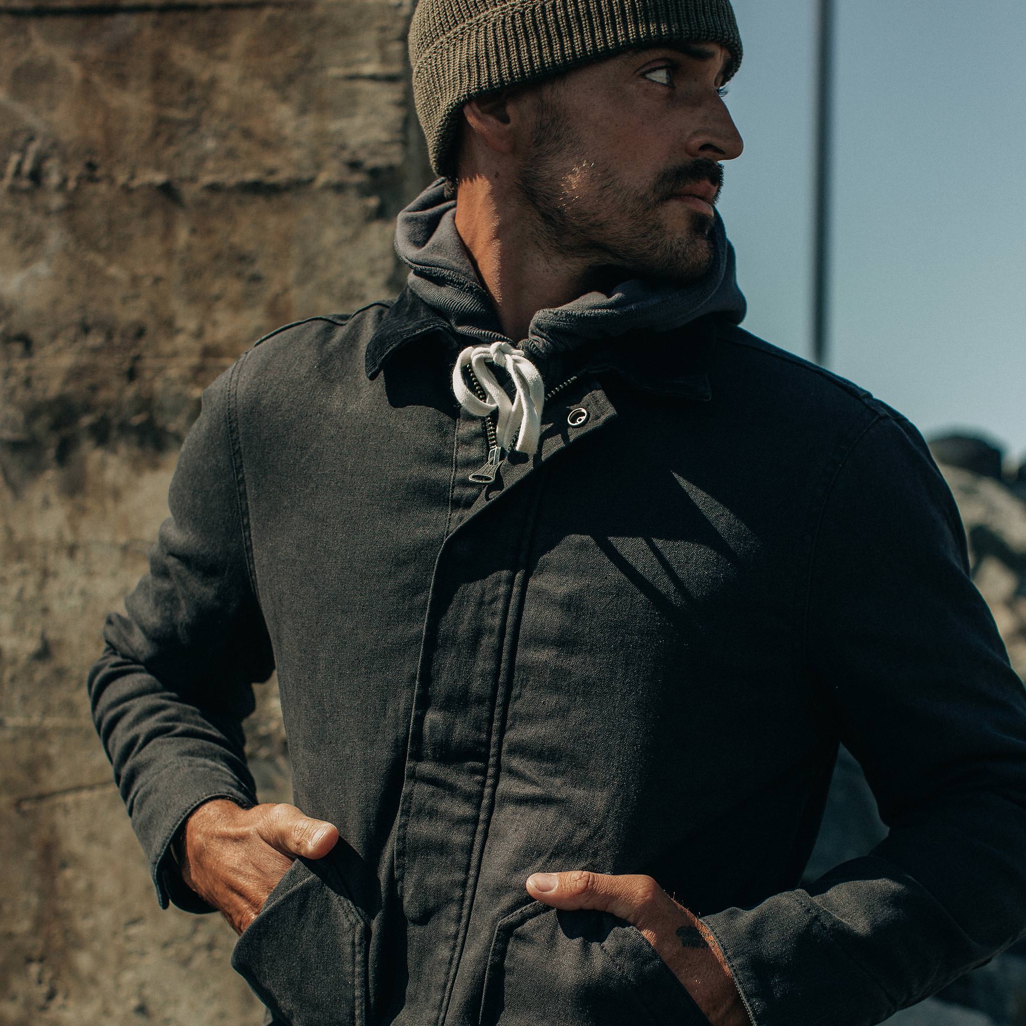 The Workhorse Jacket in Coal Boss Duck - Image 3