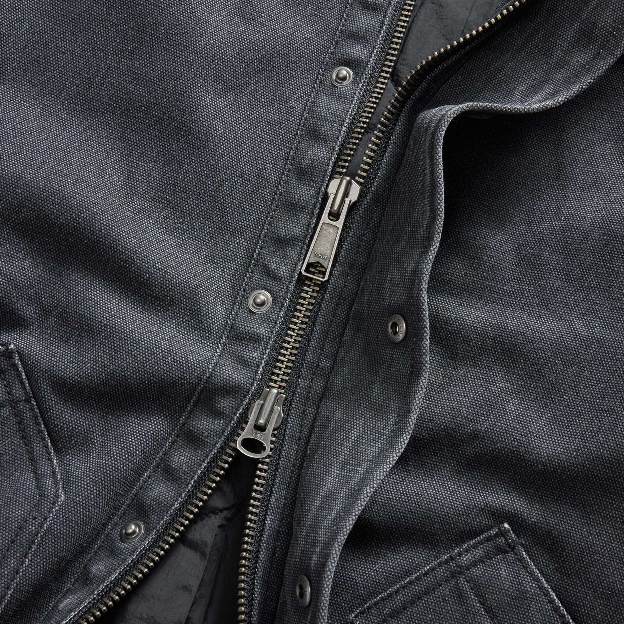 The Workhorse Jacket in Coal Chipped Canvas - Image 8
