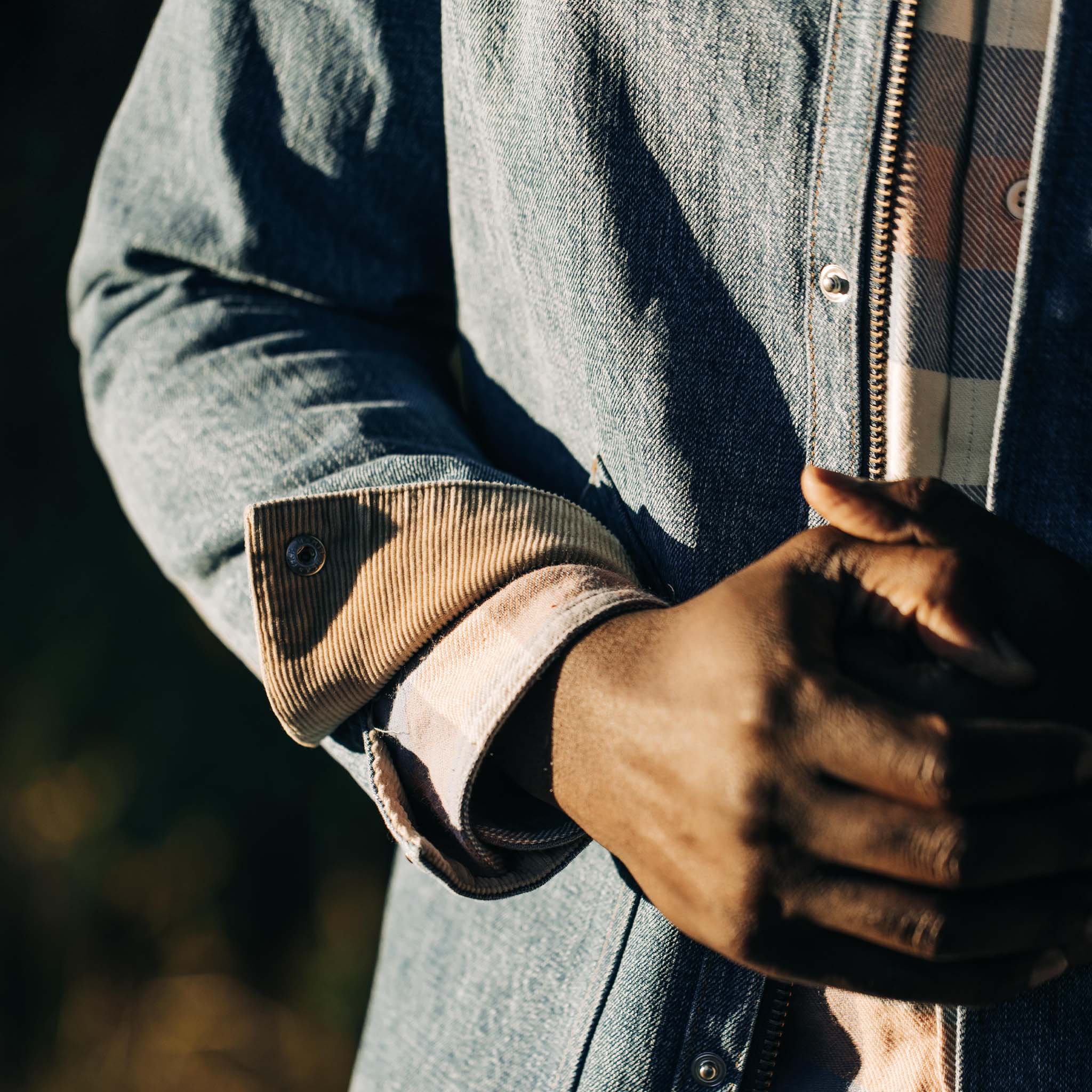 The Workhorse Jacket in Fletcher Wash Organic Selvage - Image 3